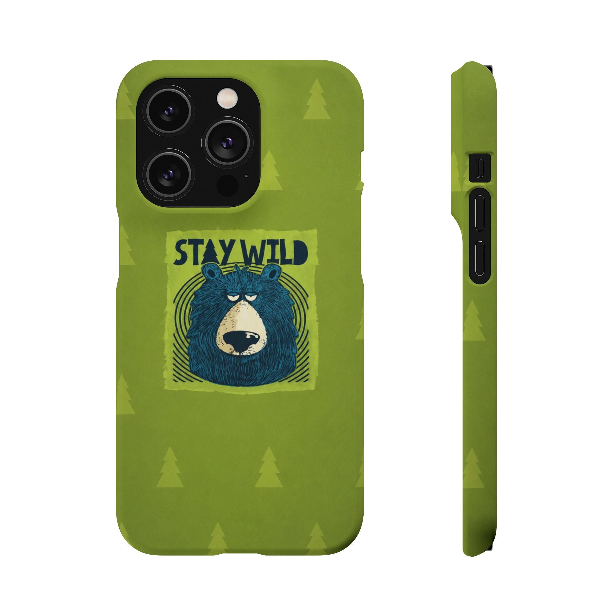 Stay Wild Bear Phone Case