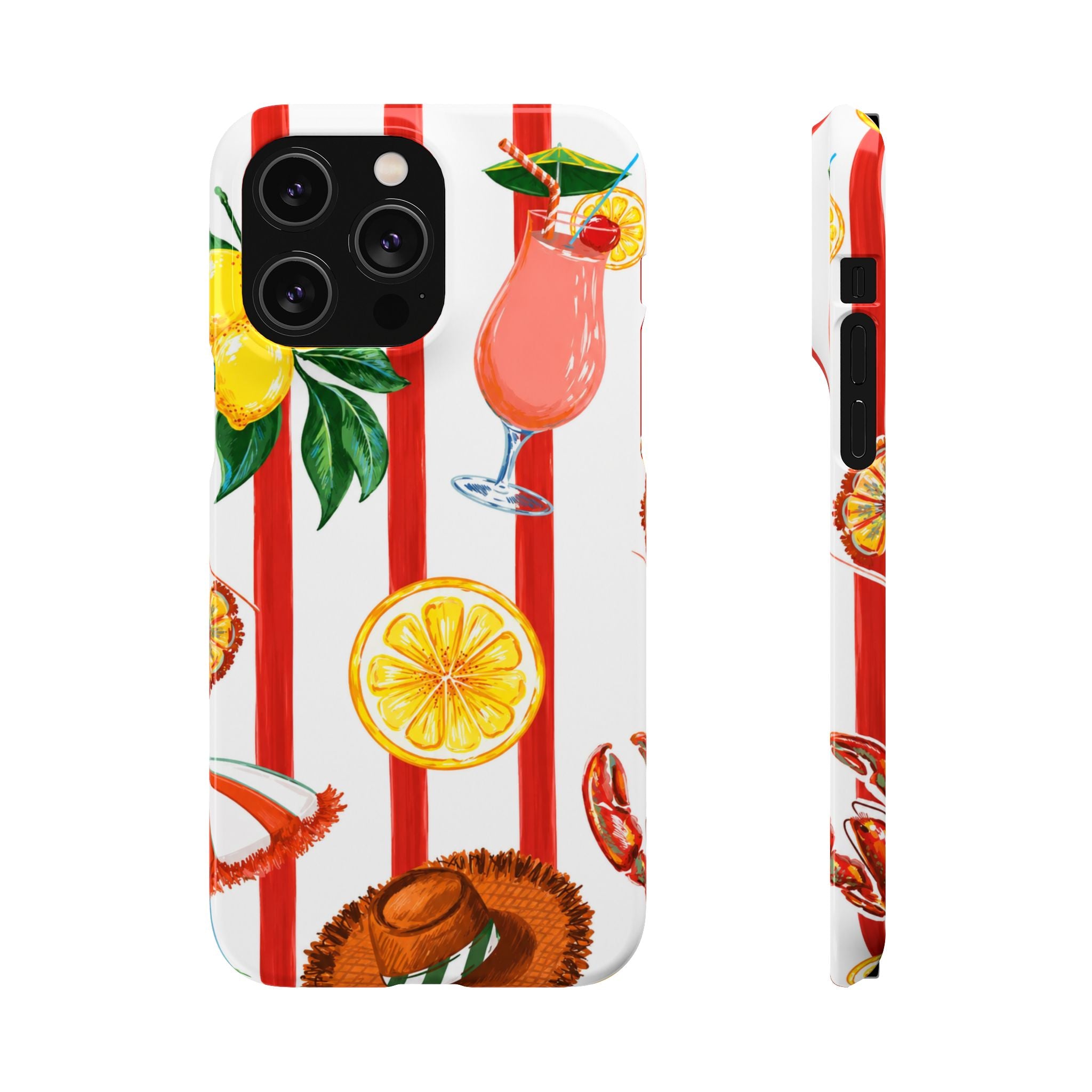 Lemon Coast – Summer Citrus Phone Case