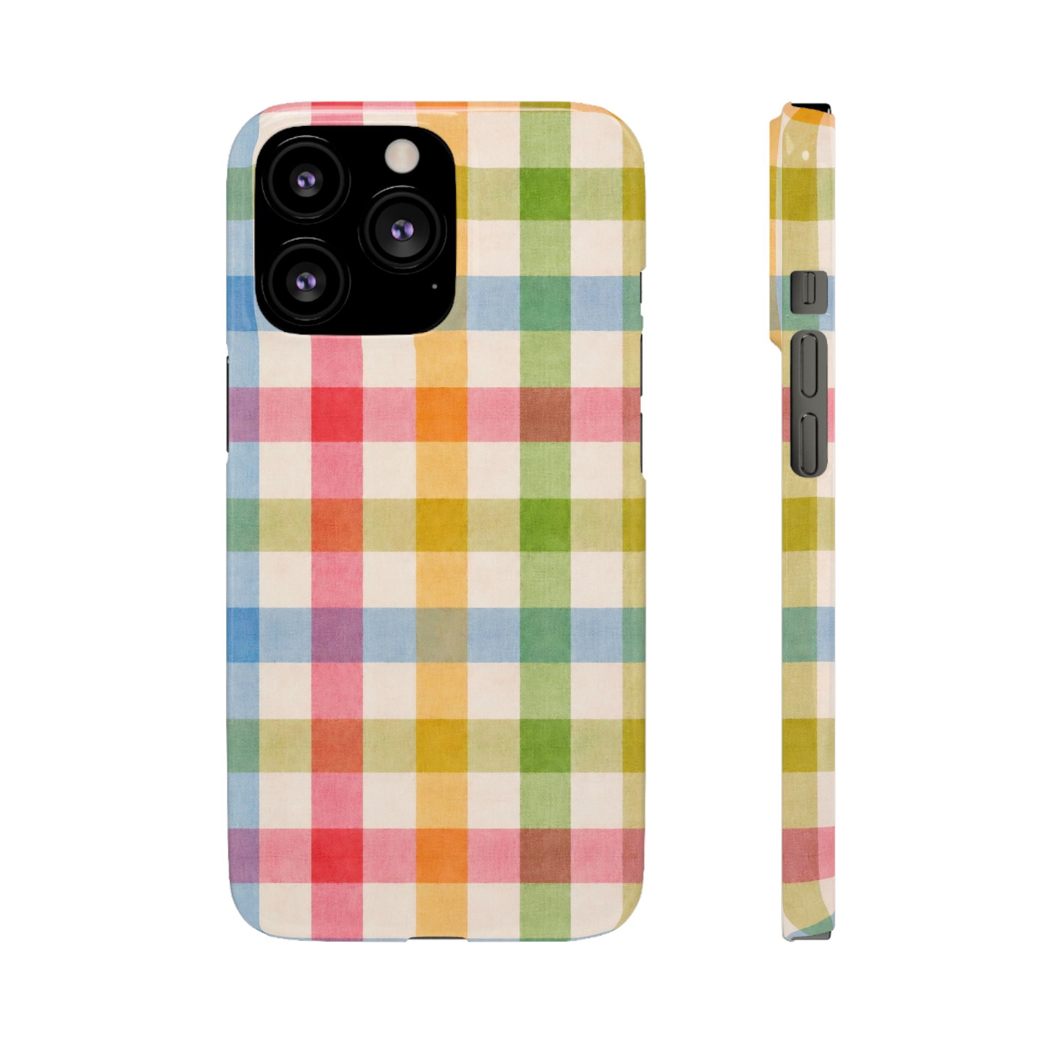 Pastel Plaid Phone Case