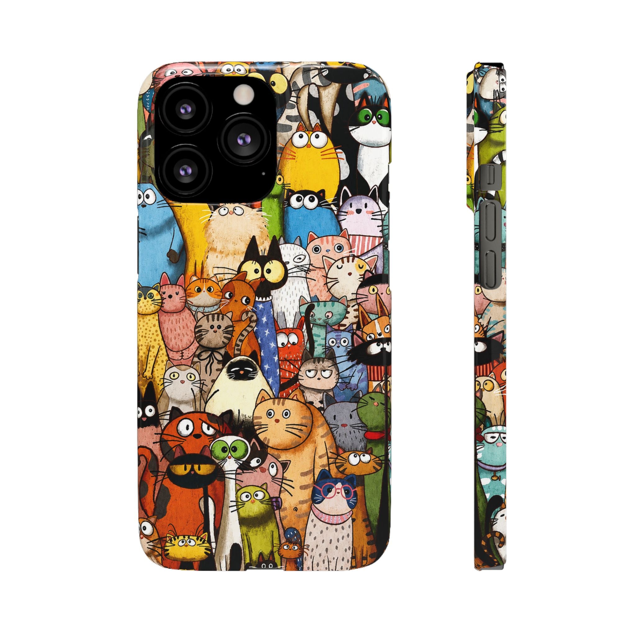 Cute Cat Pattern Phone Case