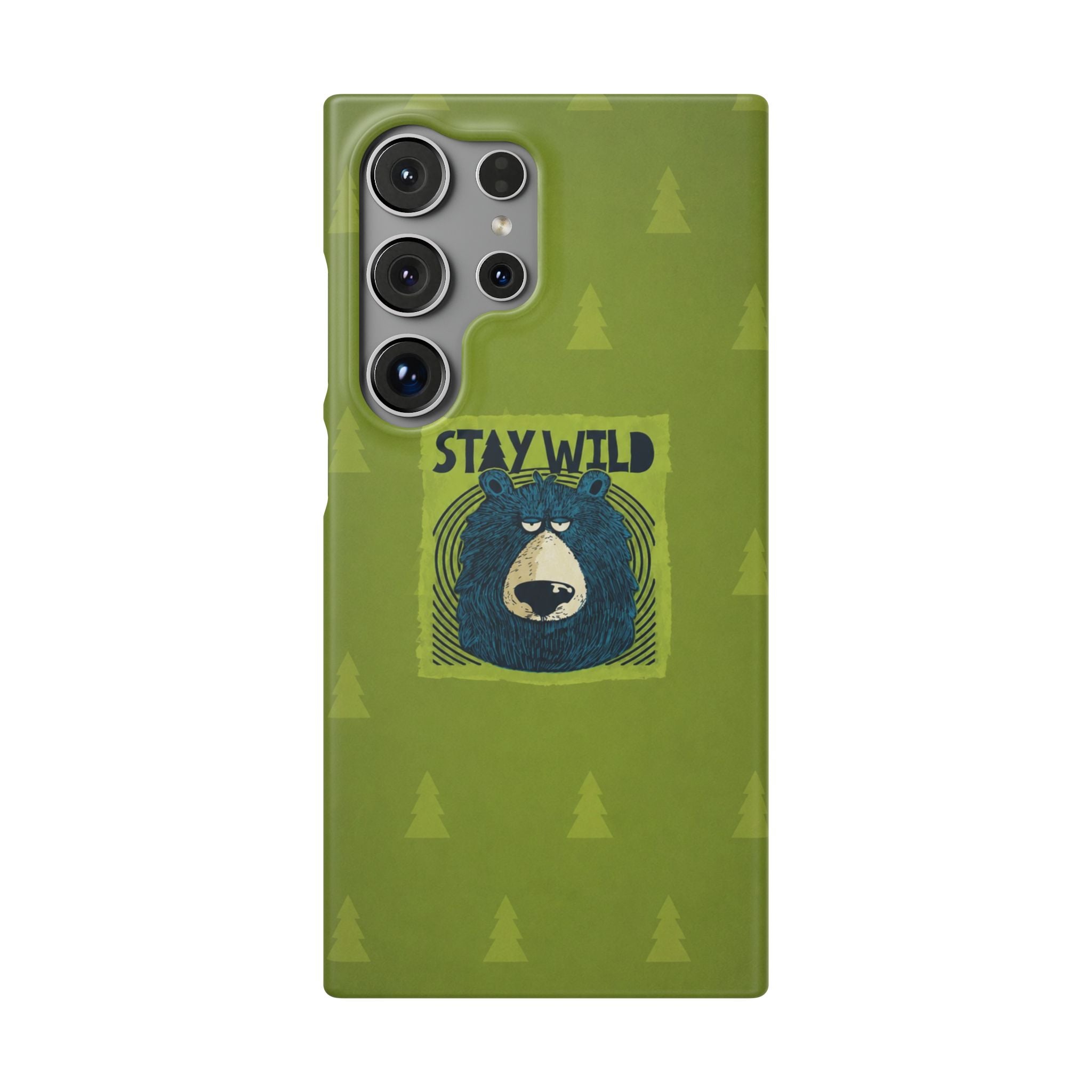Stay Wild Bear Phone Case