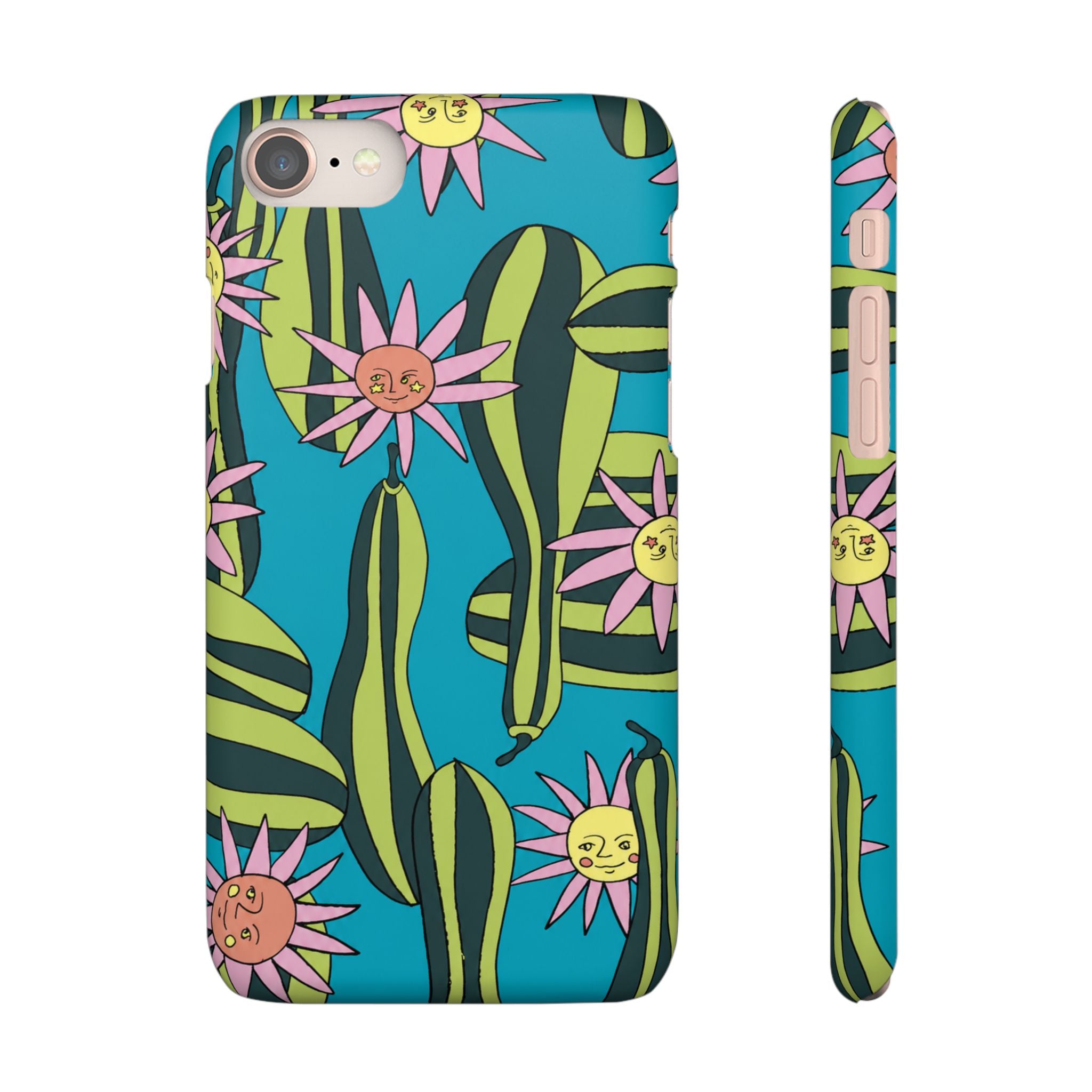 Whimsical Floral Garden Phone Case