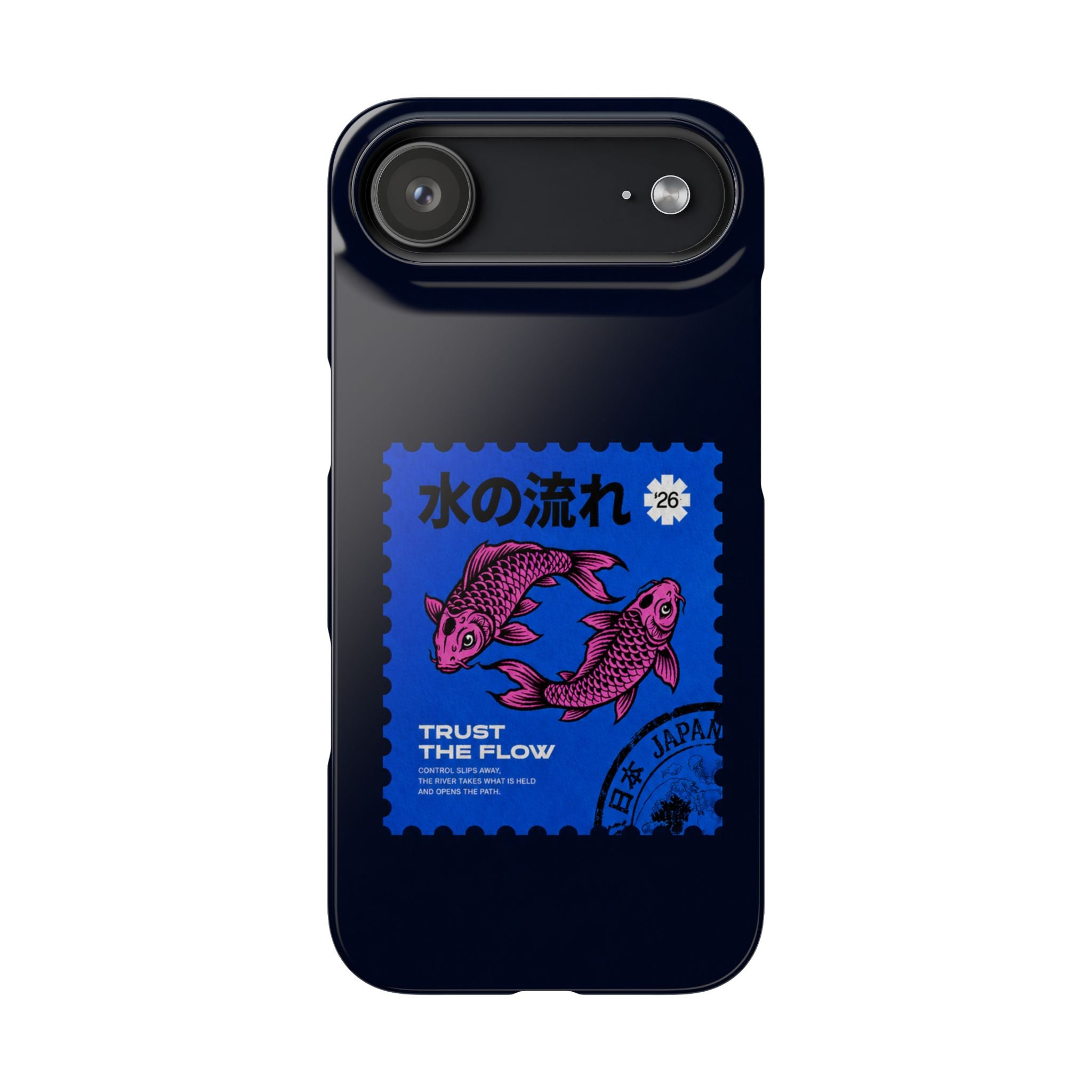 Trust The Flow Koi Phone Case