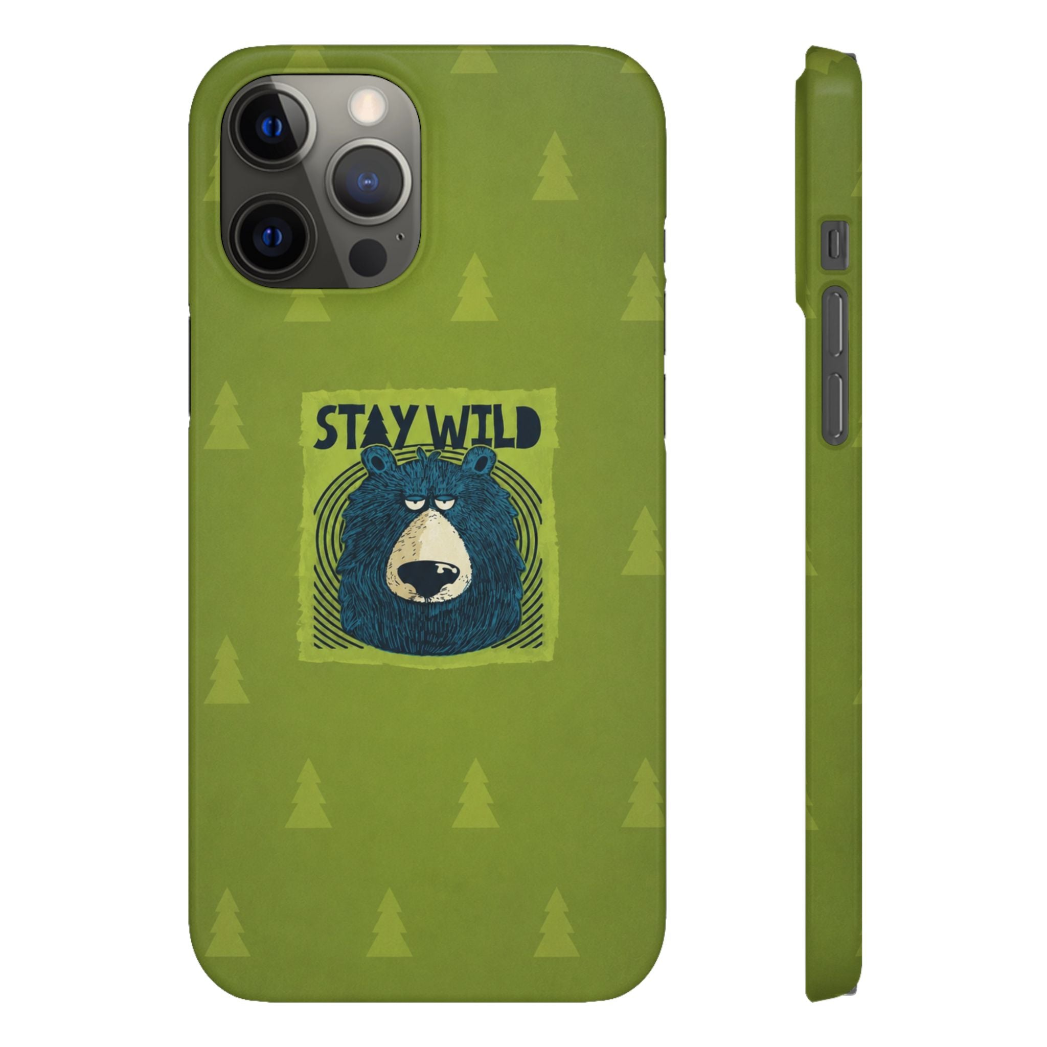 Stay Wild Bear Phone Case