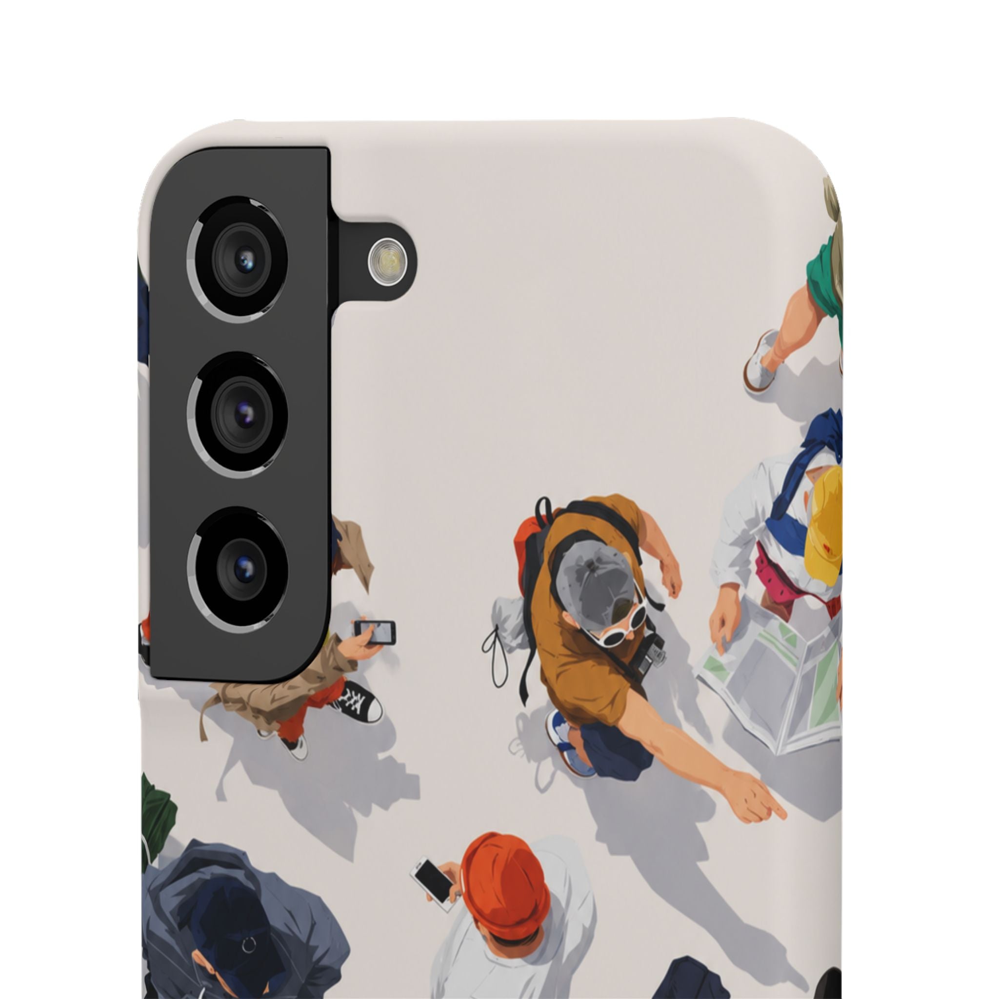 City Crowd Aesthetic Phone Case