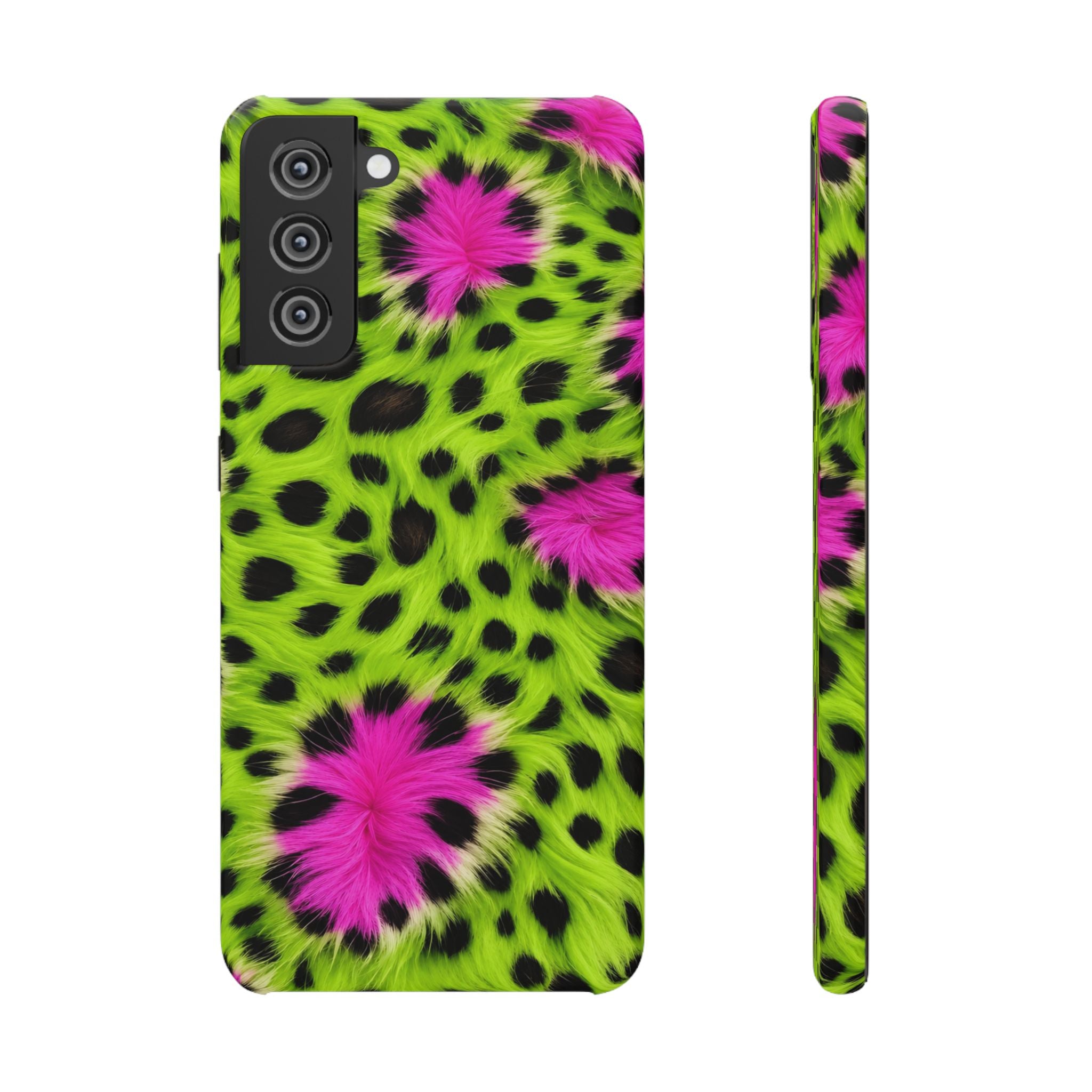 Neon Leopard Phone Case