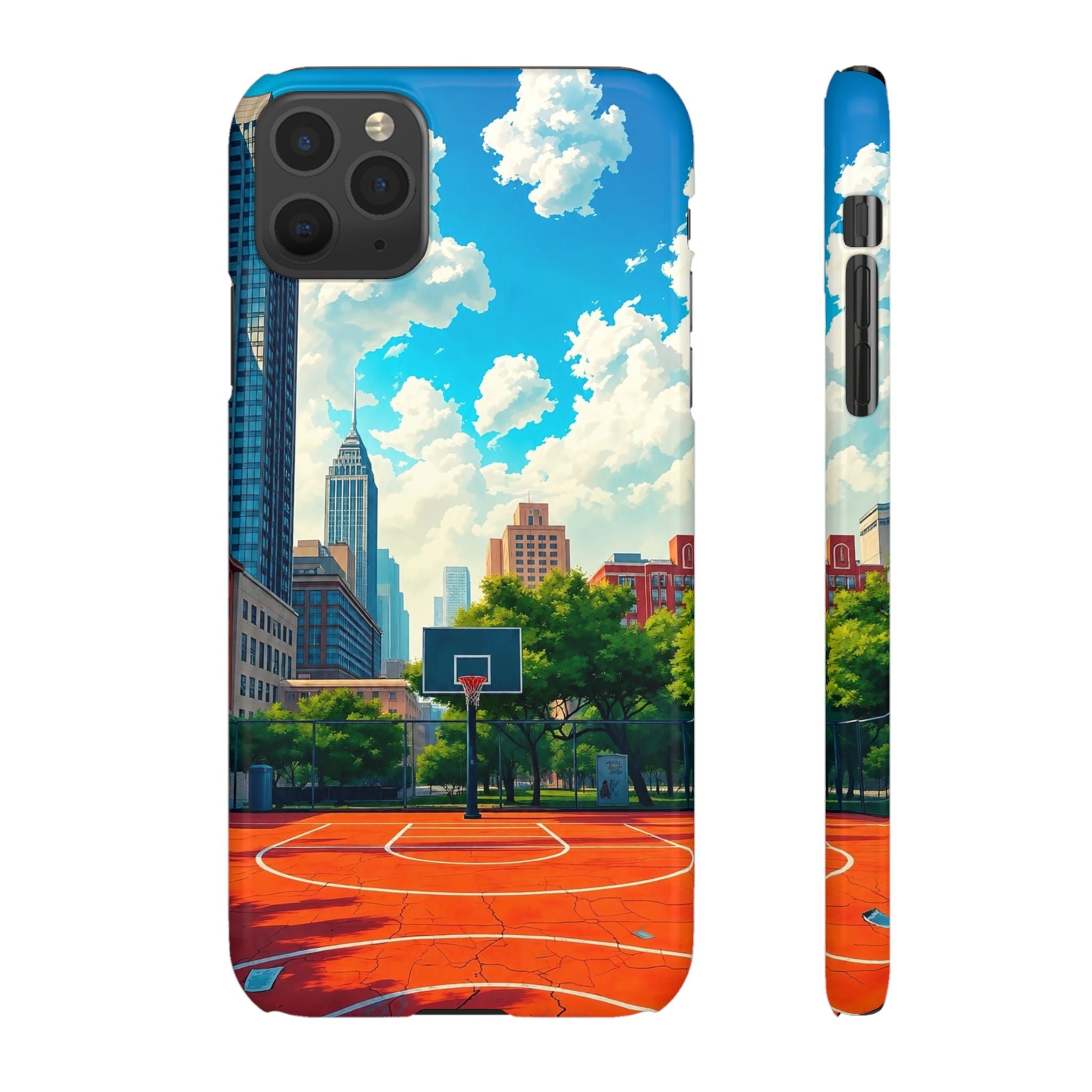 Urban Basketball Court Phone Case