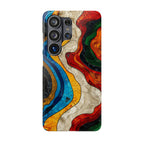 Abstract Topographic Waves Phone Case