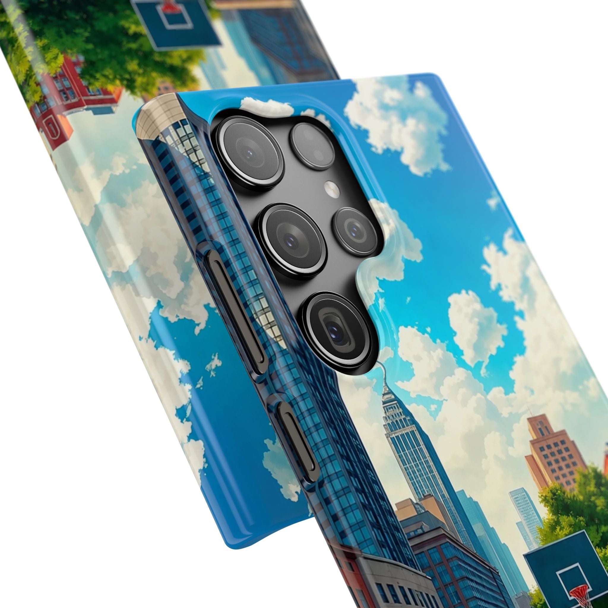 Urban Basketball Court Phone Case