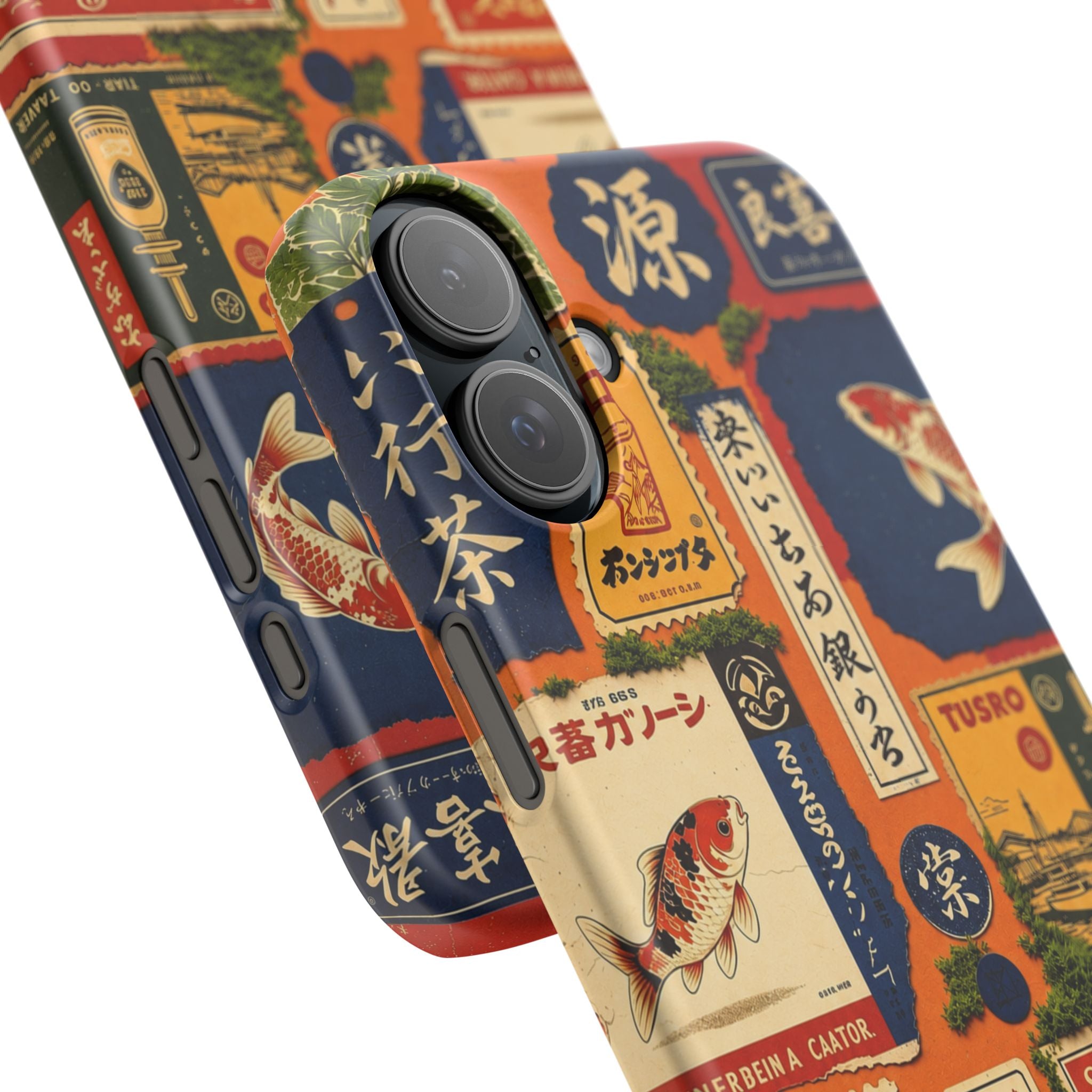 Vintage Japanese Koi Phone Case