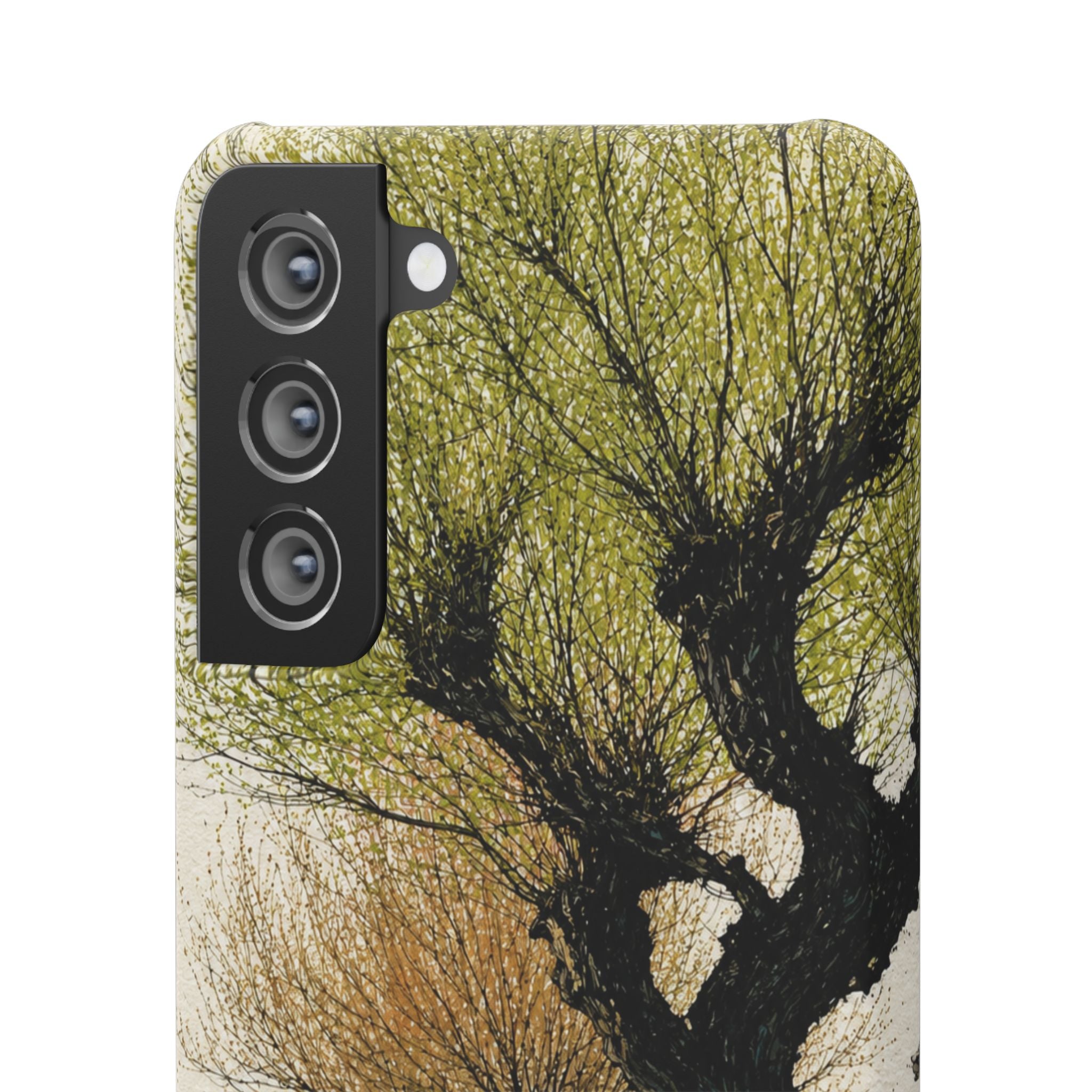 Serene Willow Landscape Phone Case
