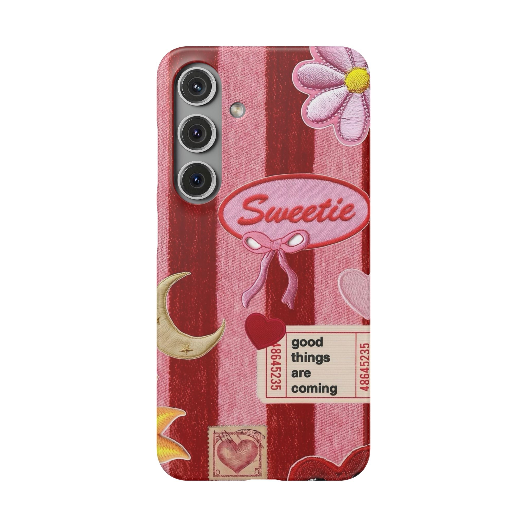 Coquette Patch Phone Case