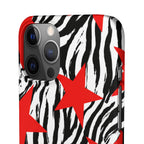 Retro Zebra Stars Phone Case
