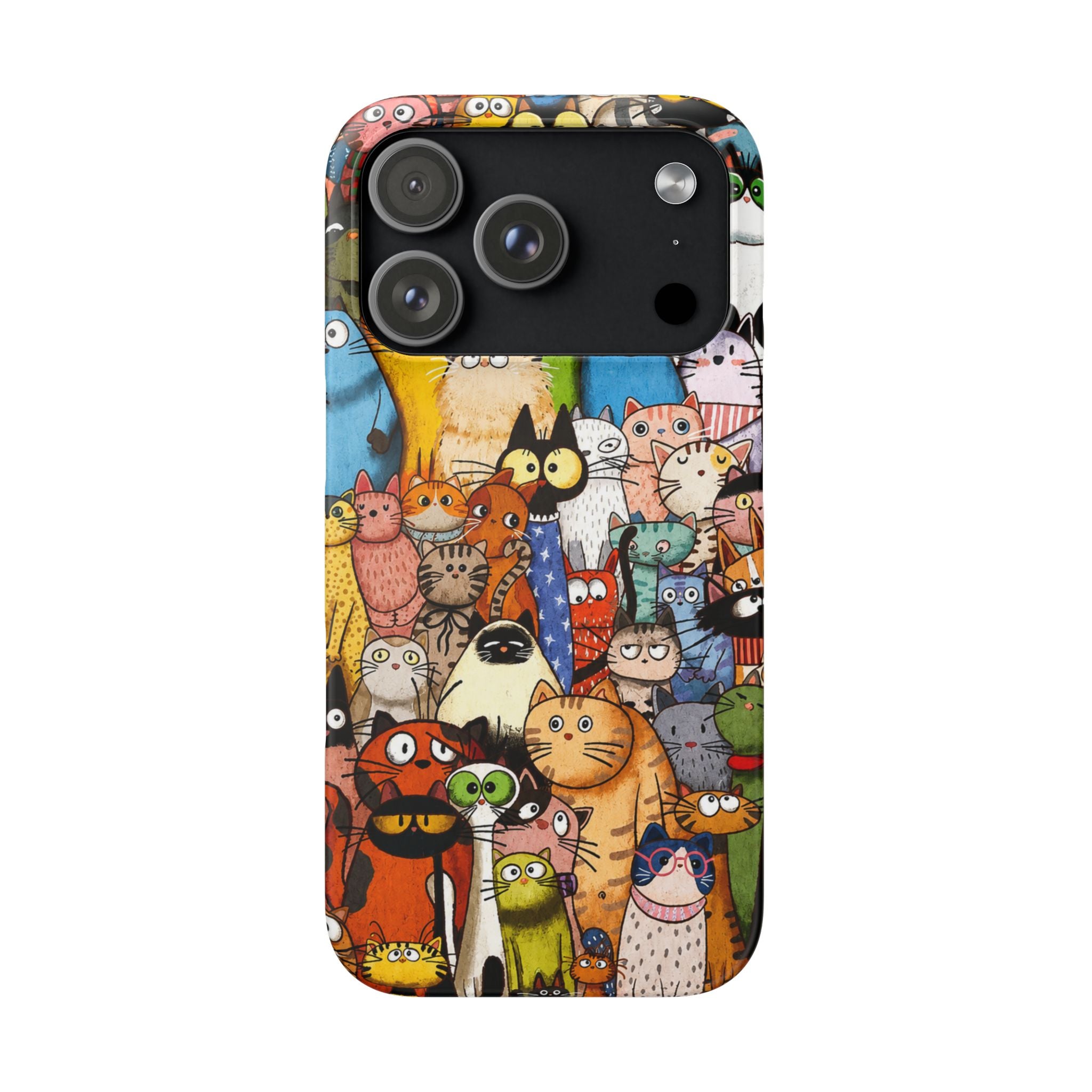 Cute Cat Pattern Phone Case