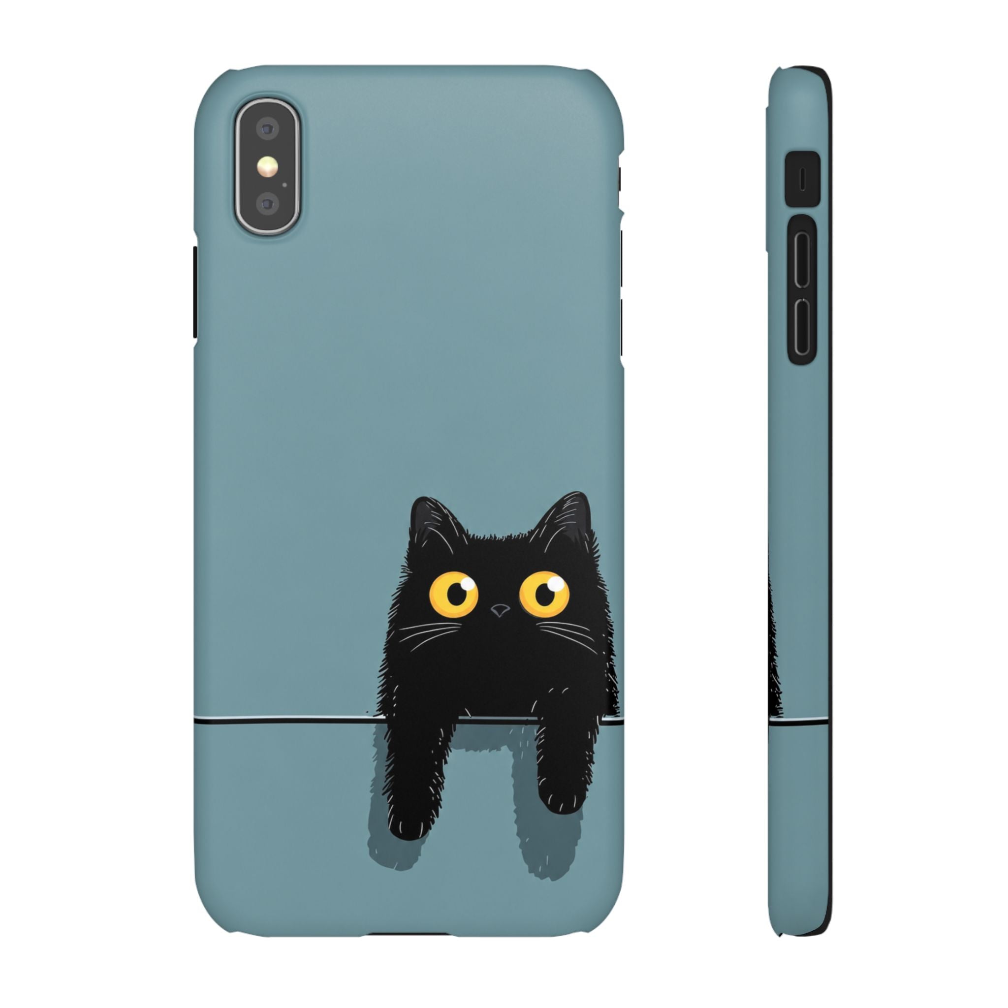 Cute Black Cat Phone Case