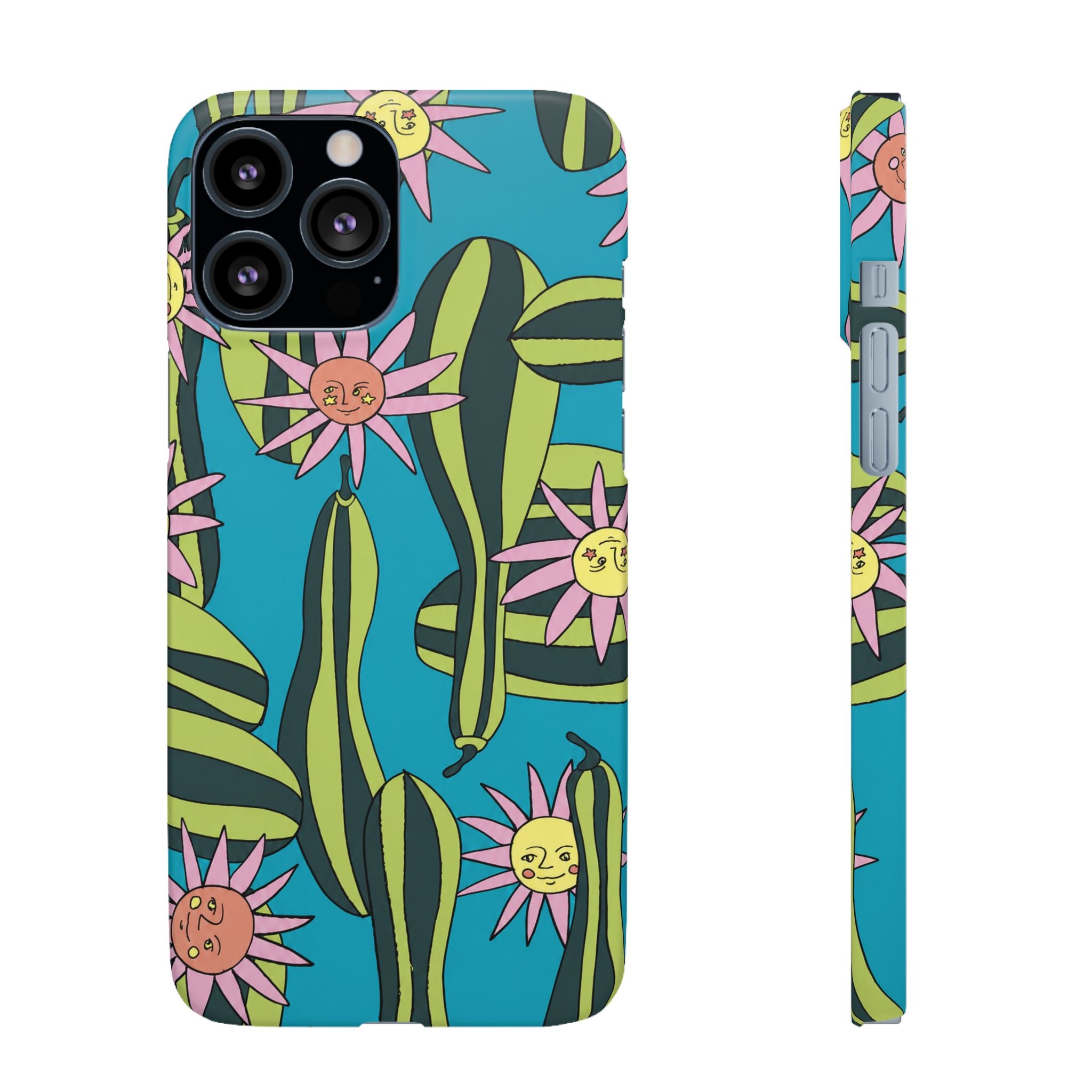 Whimsical Floral Garden Phone Case
