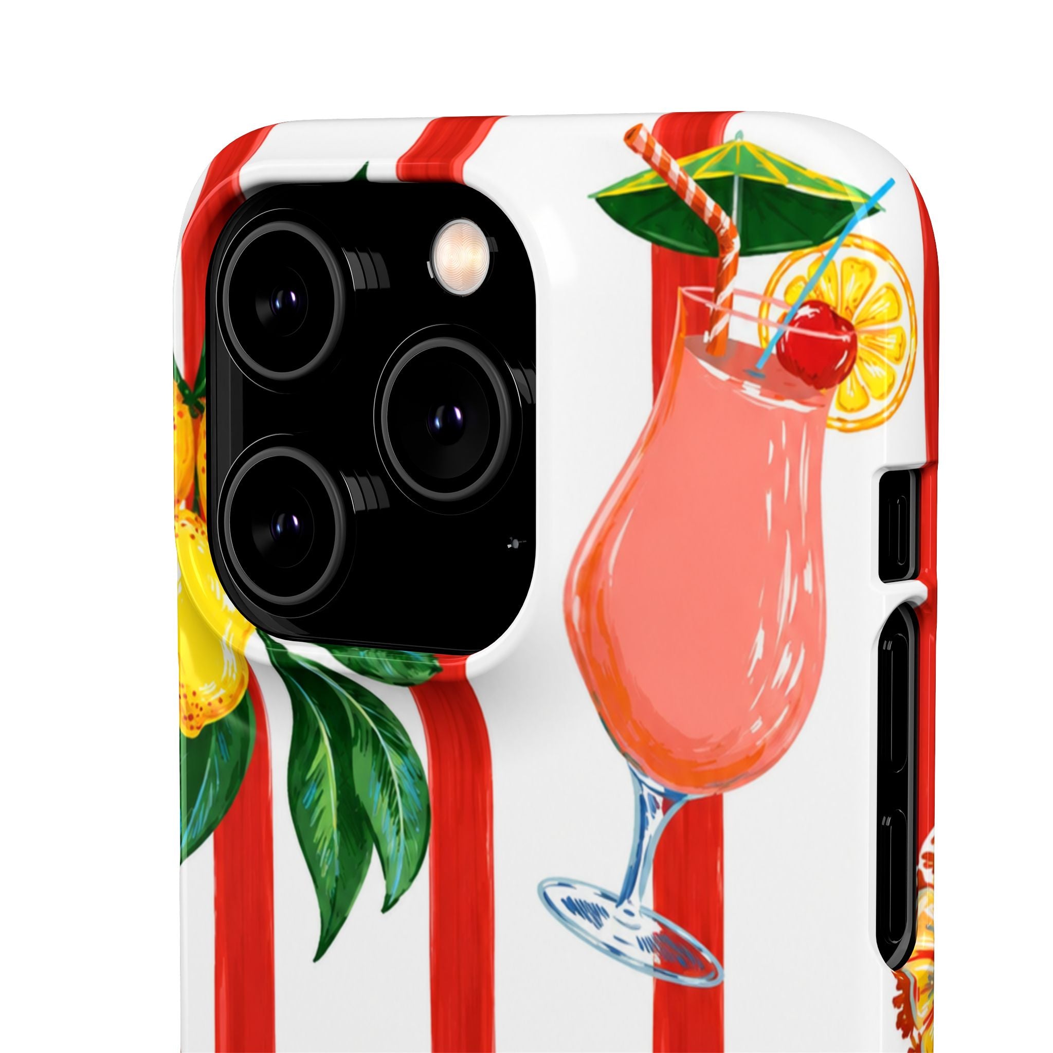 Lemon Coast – Summer Citrus Phone Case