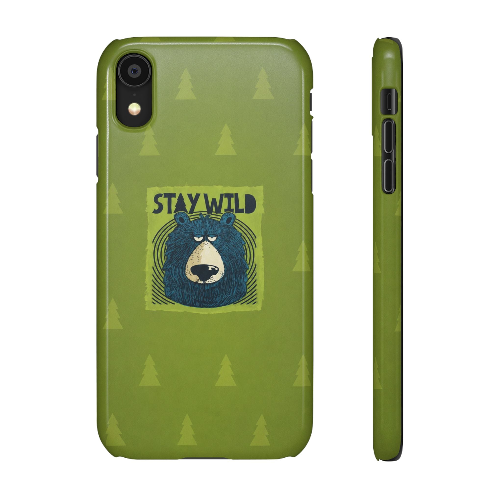 Stay Wild Bear Phone Case
