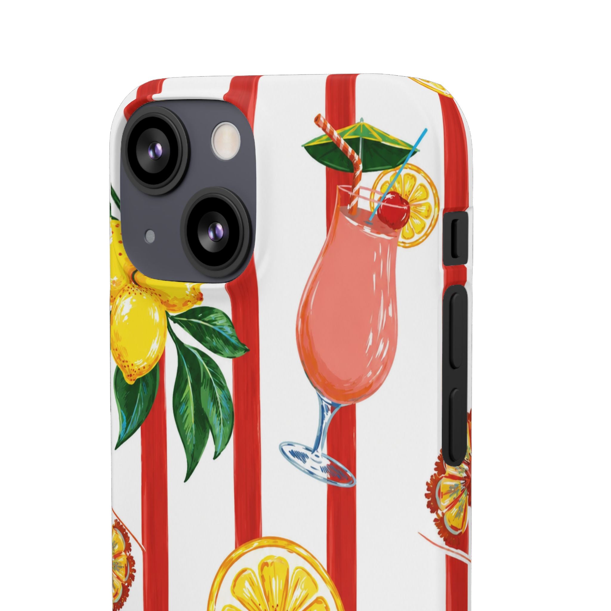 Lemon Coast – Summer Citrus Phone Case