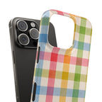 Pastel Plaid Phone Case