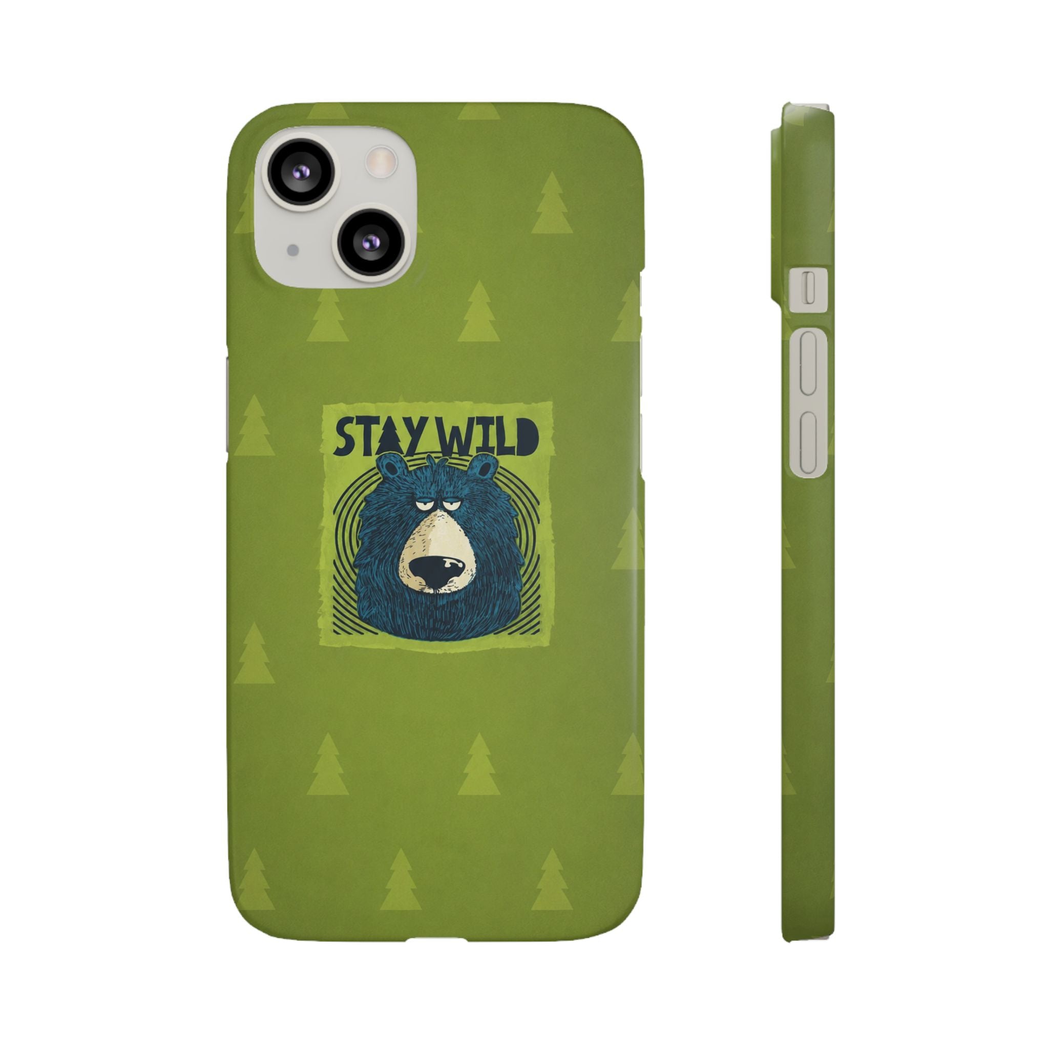 Stay Wild Bear Phone Case
