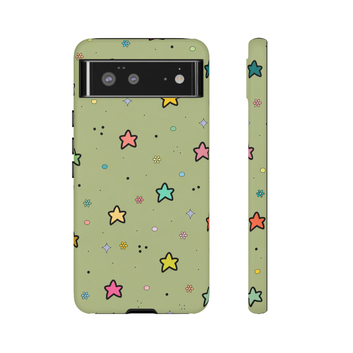 Cosmic Star Doodle Phone Case