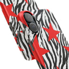 Retro Zebra Stars Phone Case
