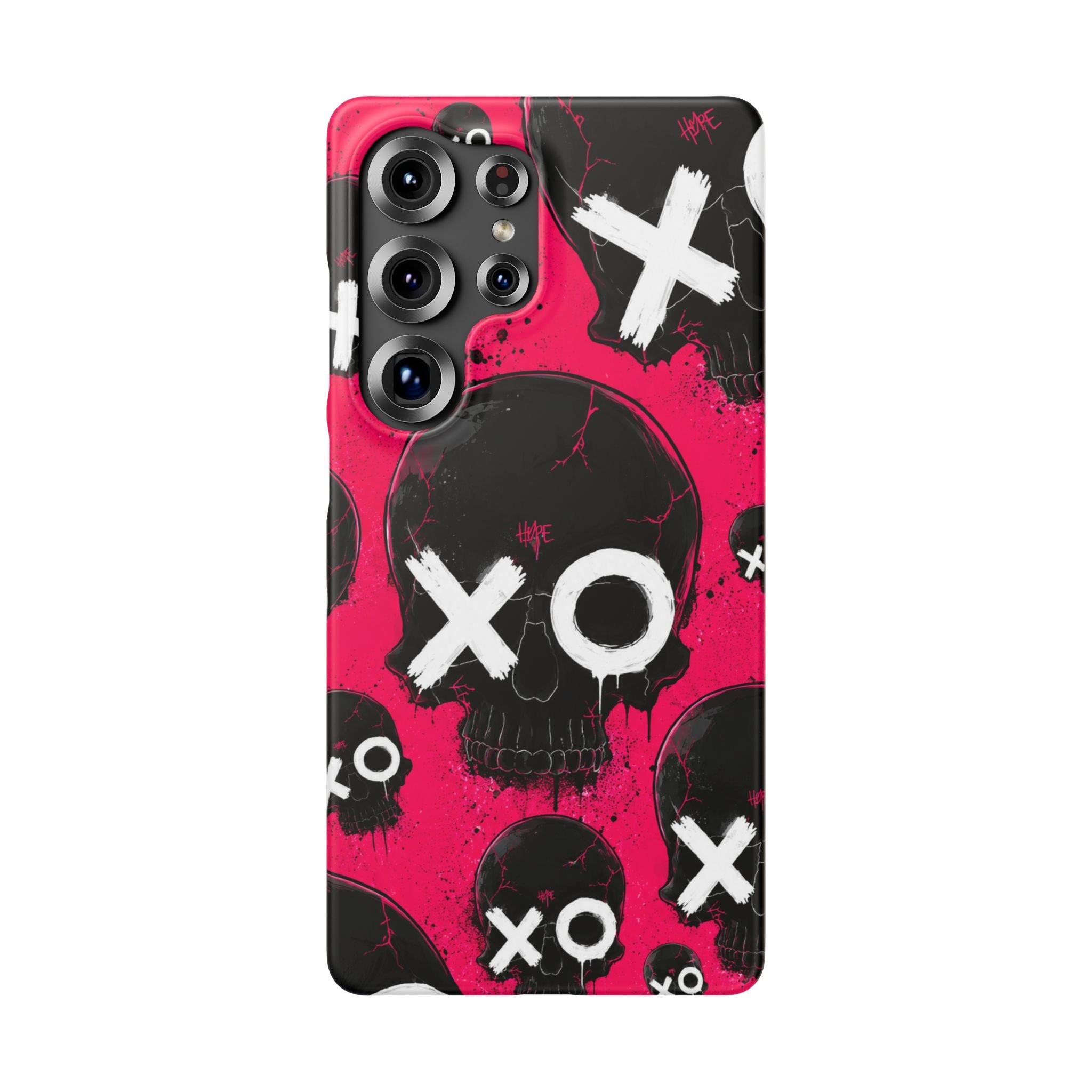 XO Skull Punk Phone Case