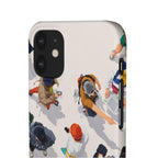 City Crowd Aesthetic Phone Case