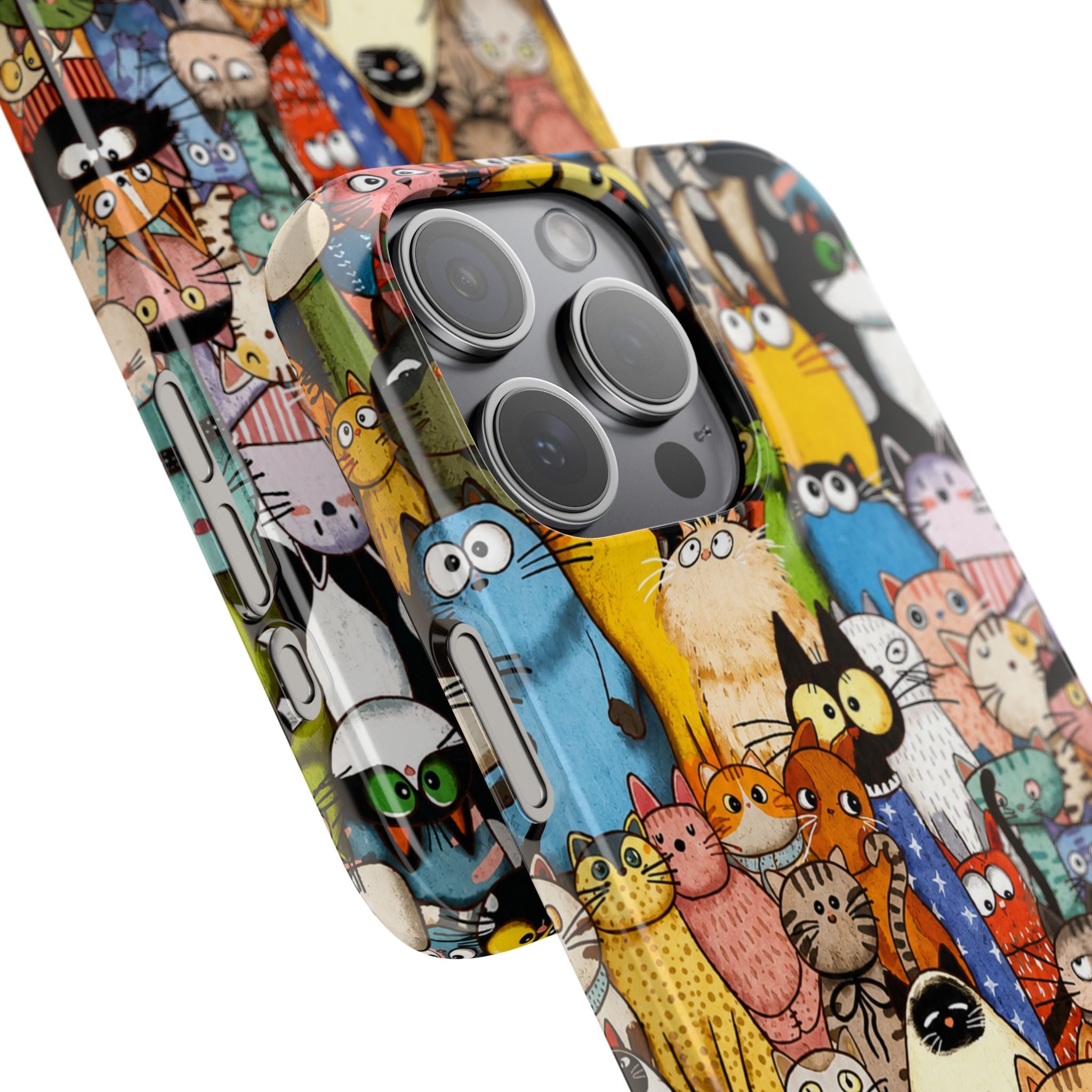 Cute Cat Pattern Phone Case