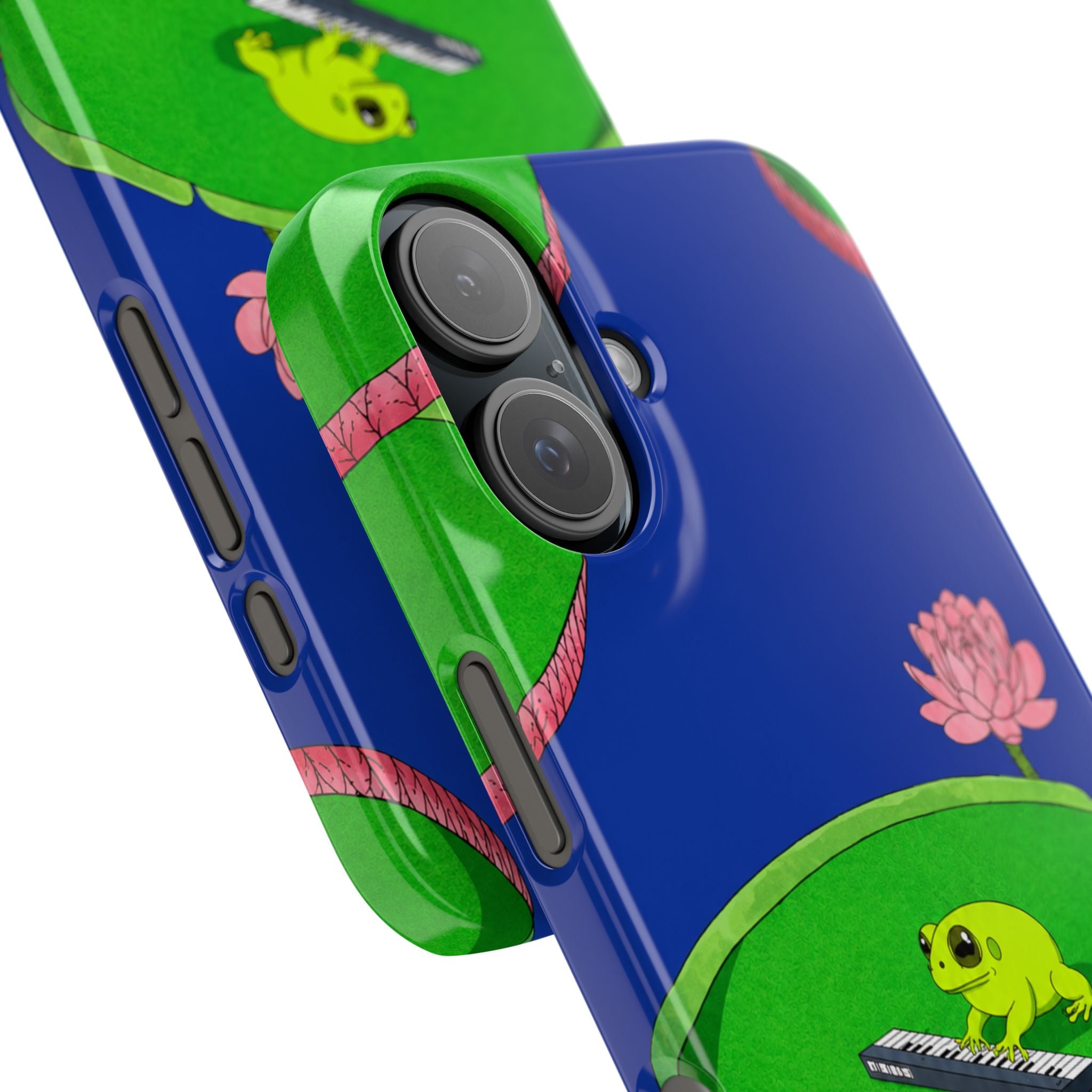 Frog Piano Phone Case