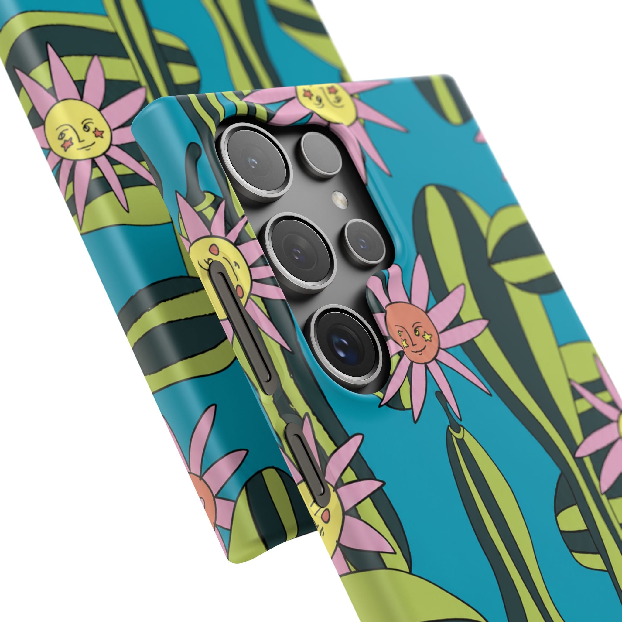 Whimsical Floral Garden Phone Case