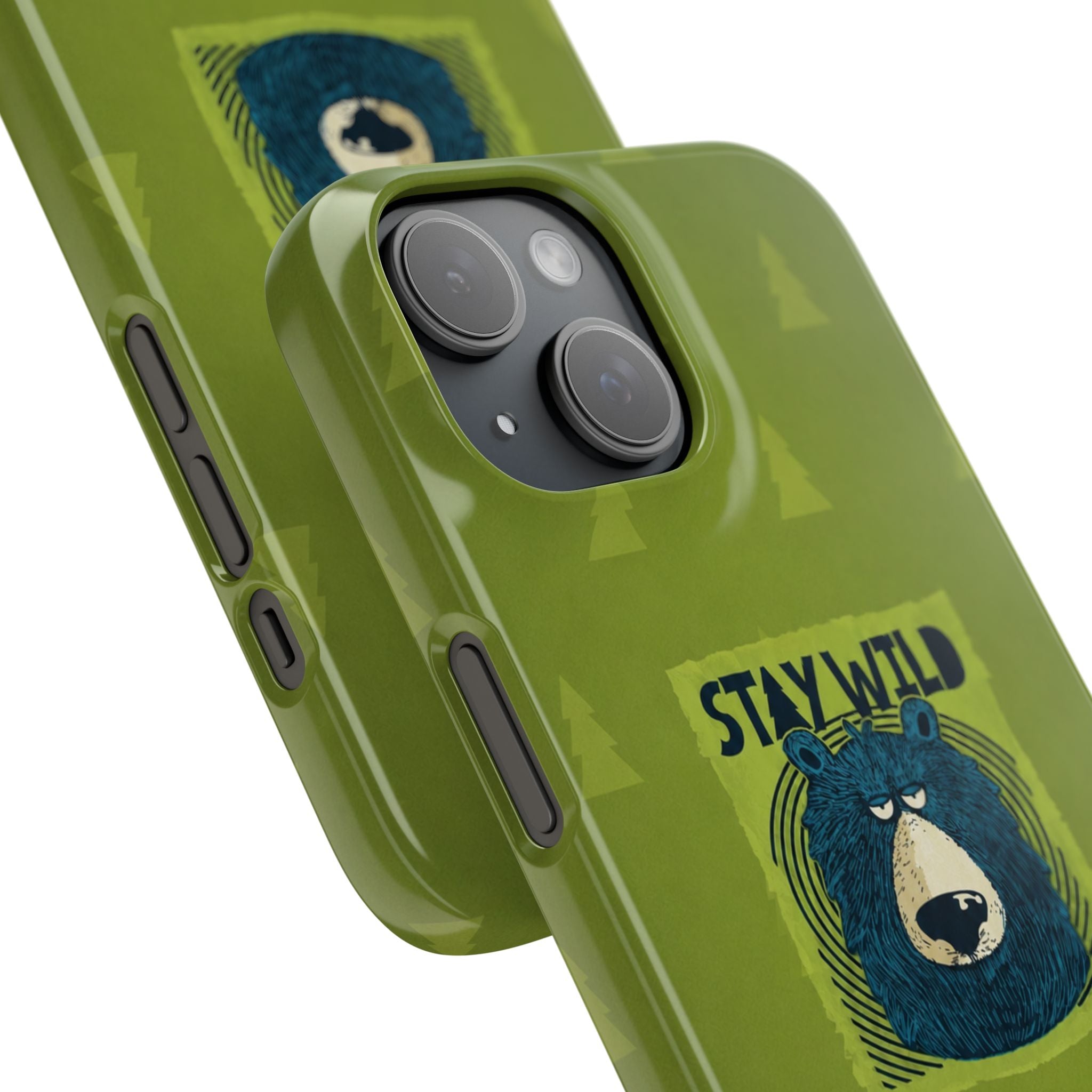 Stay Wild Bear Phone Case