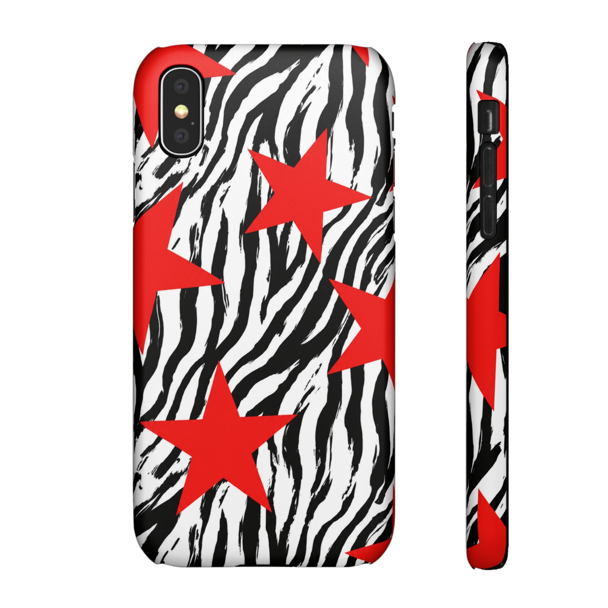 Retro Zebra Stars Phone Case