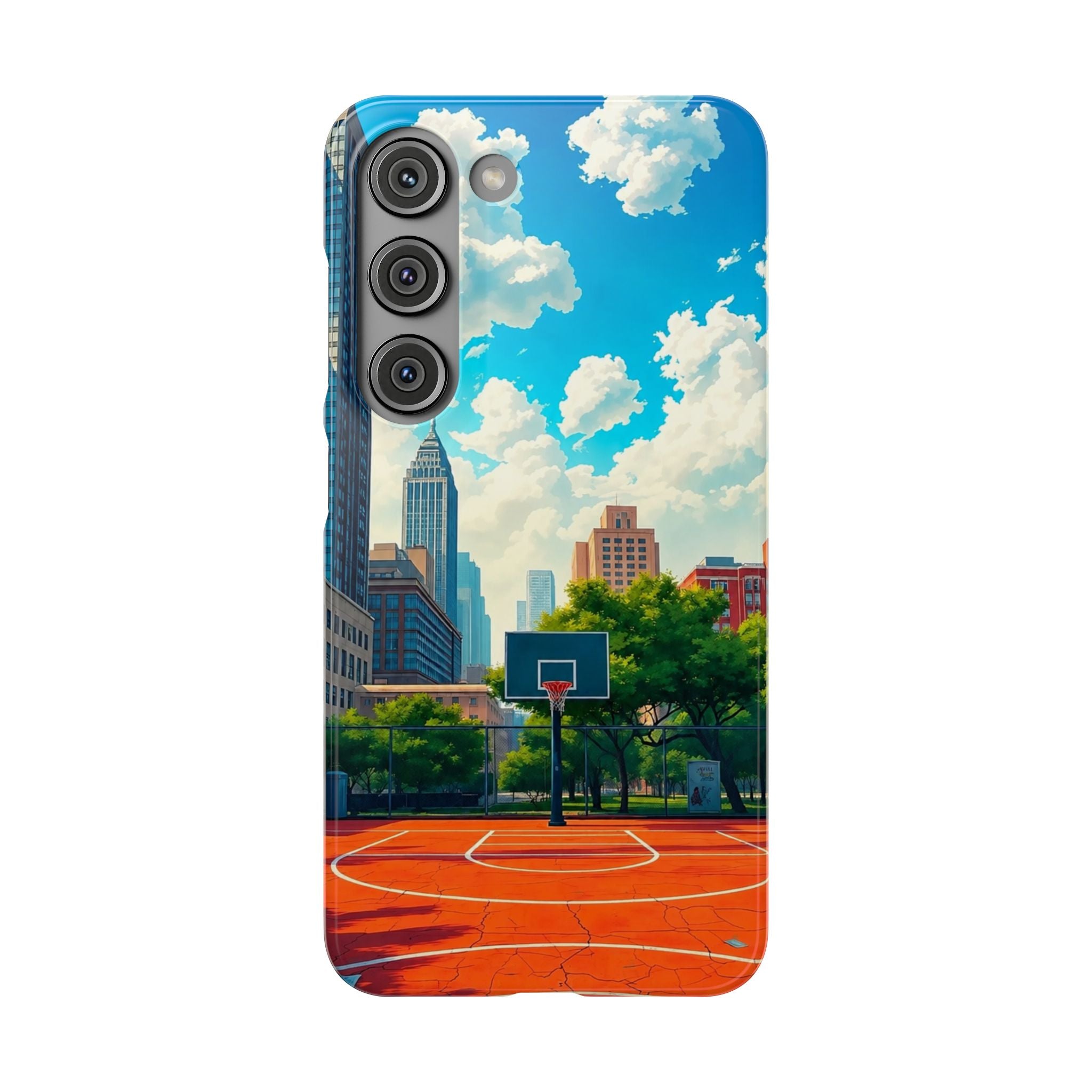 Urban Basketball Court Phone Case
