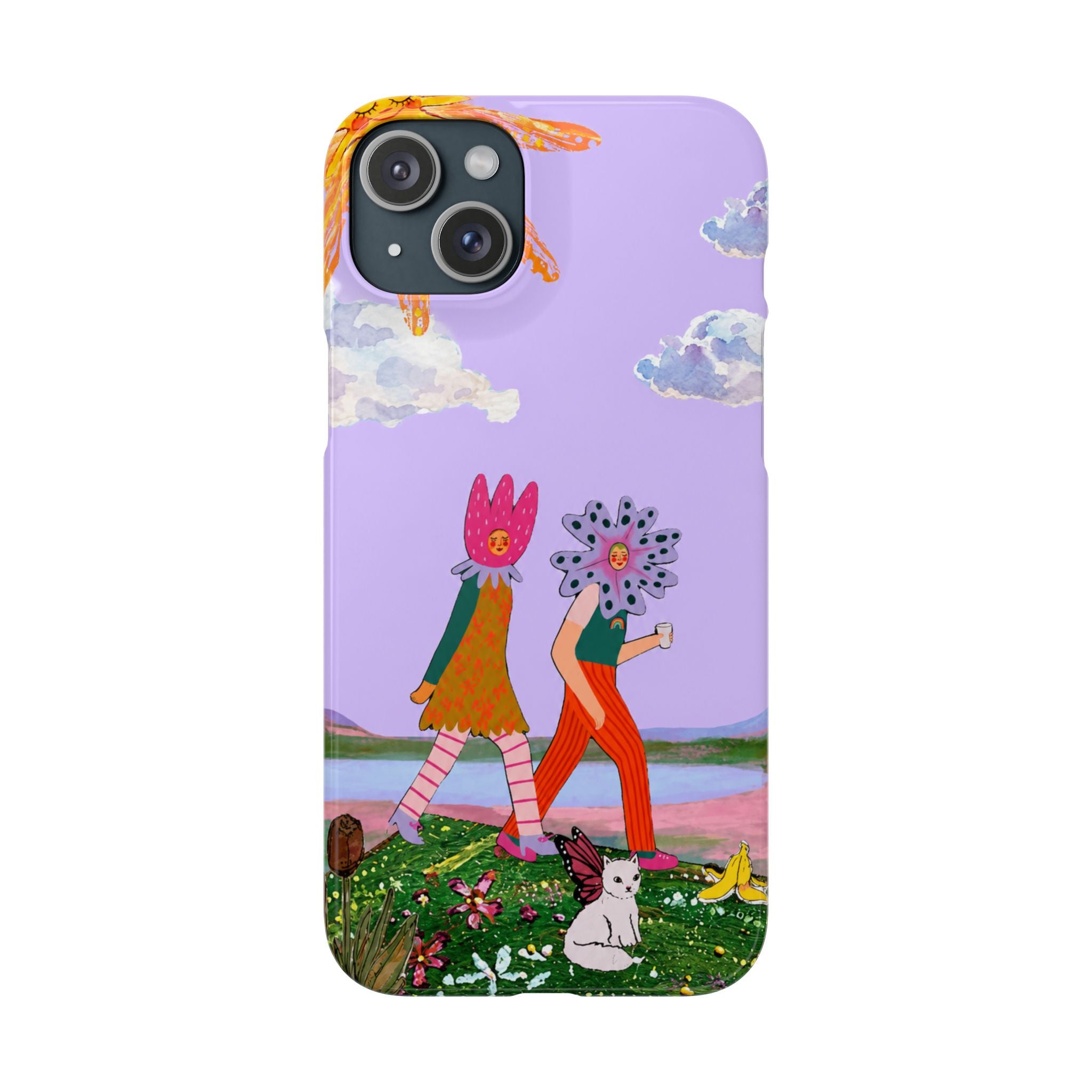 Floral Friends Phone Case