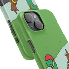 Skater Dino Phone Case