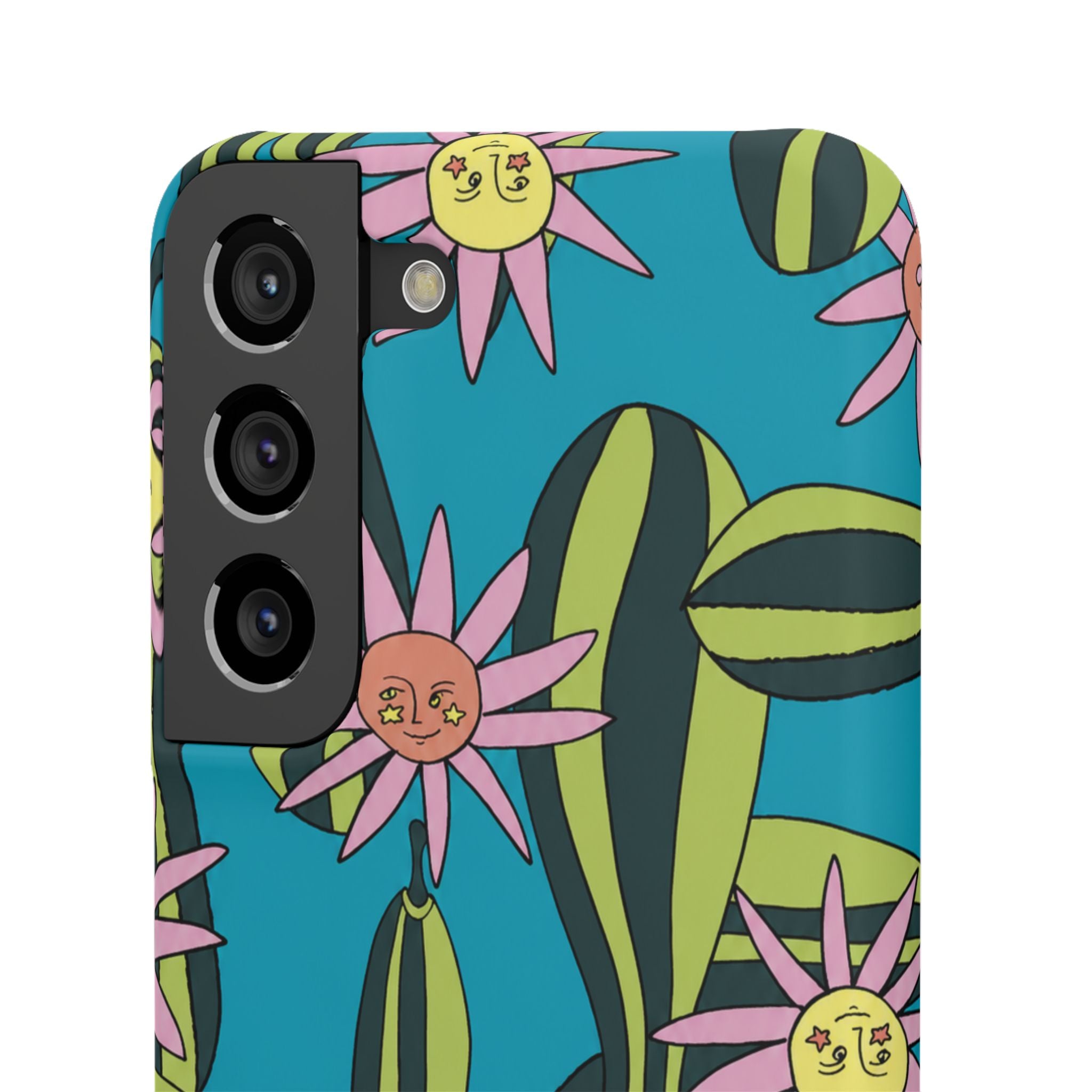 Whimsical Floral Garden Phone Case