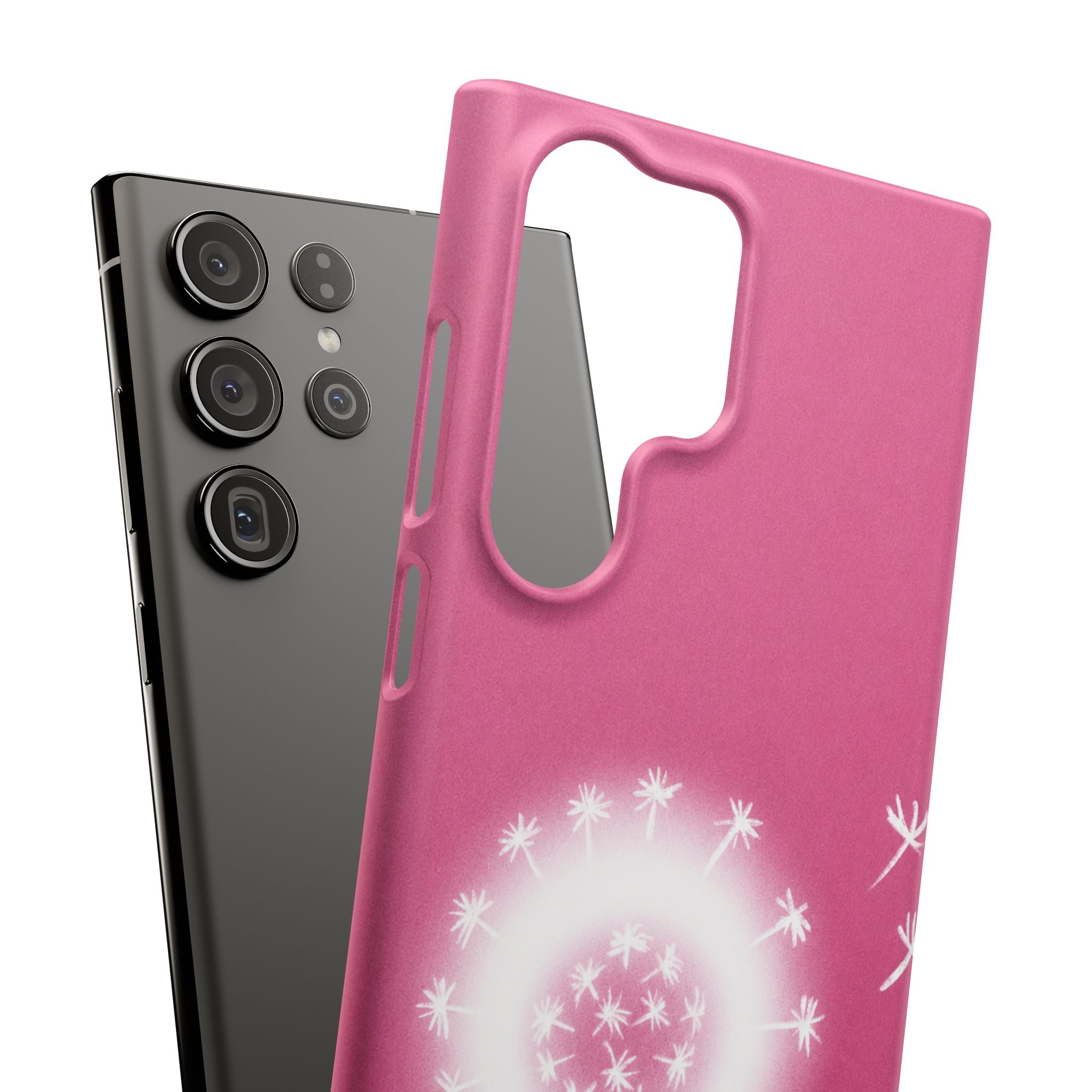 Pink Dandelion Phone Case