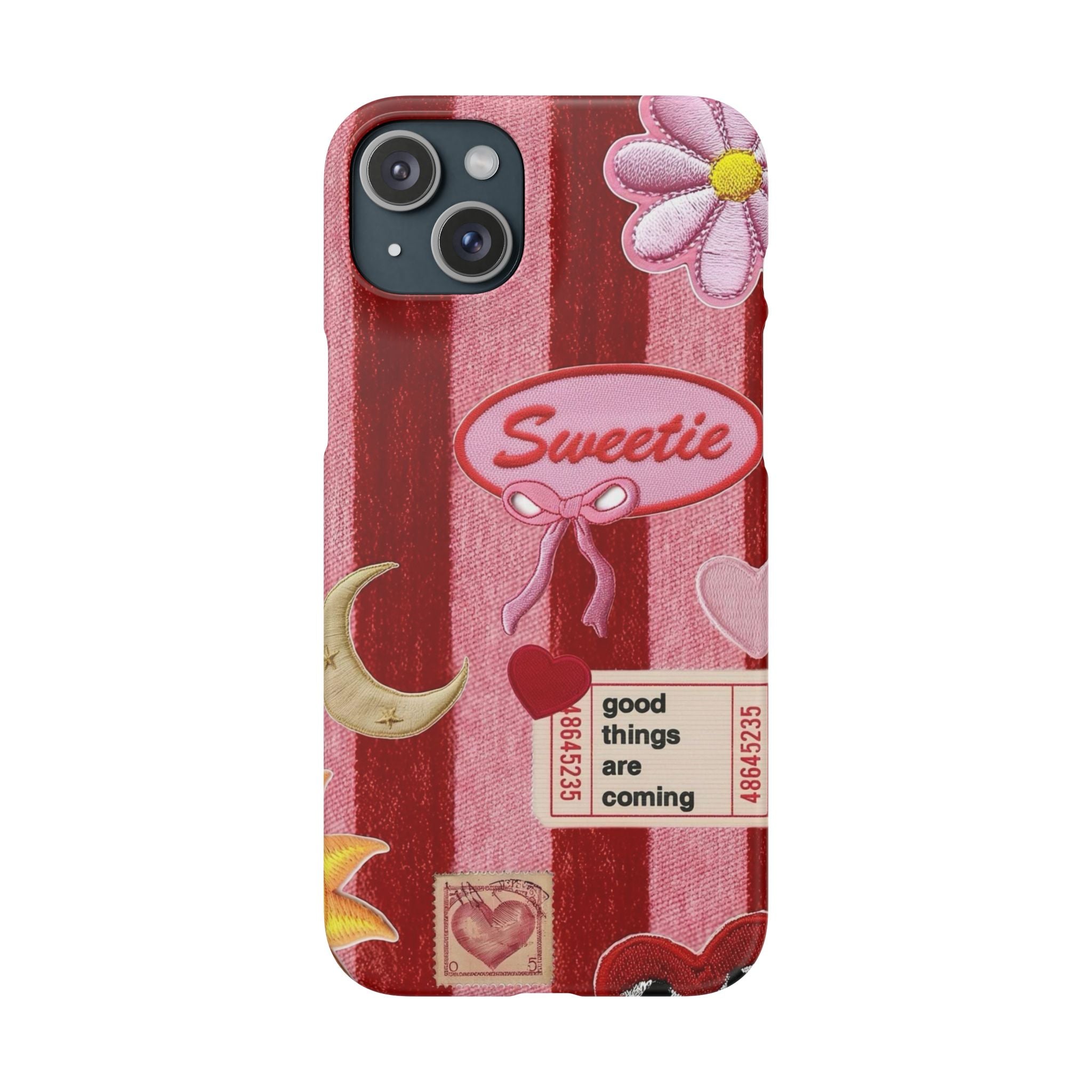 Coquette Patch Phone Case