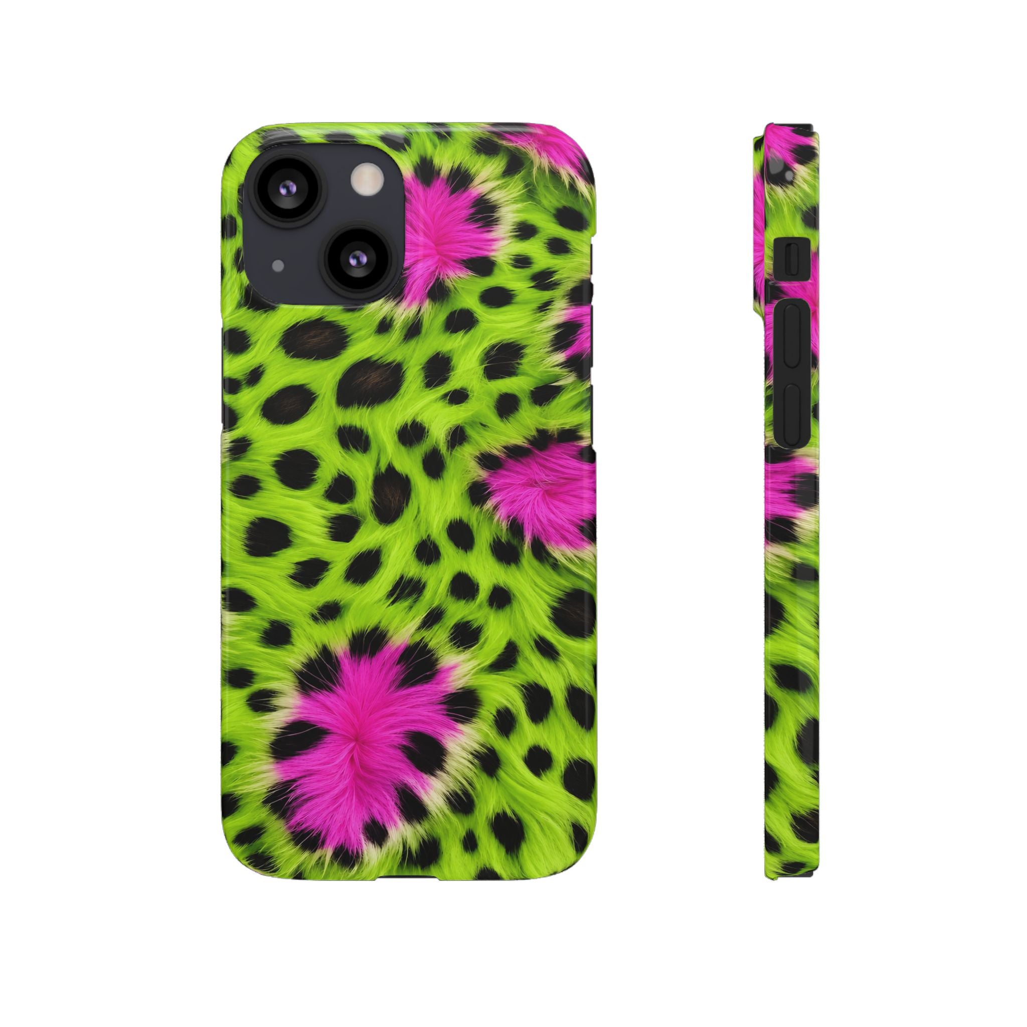 Neon Leopard Phone Case
