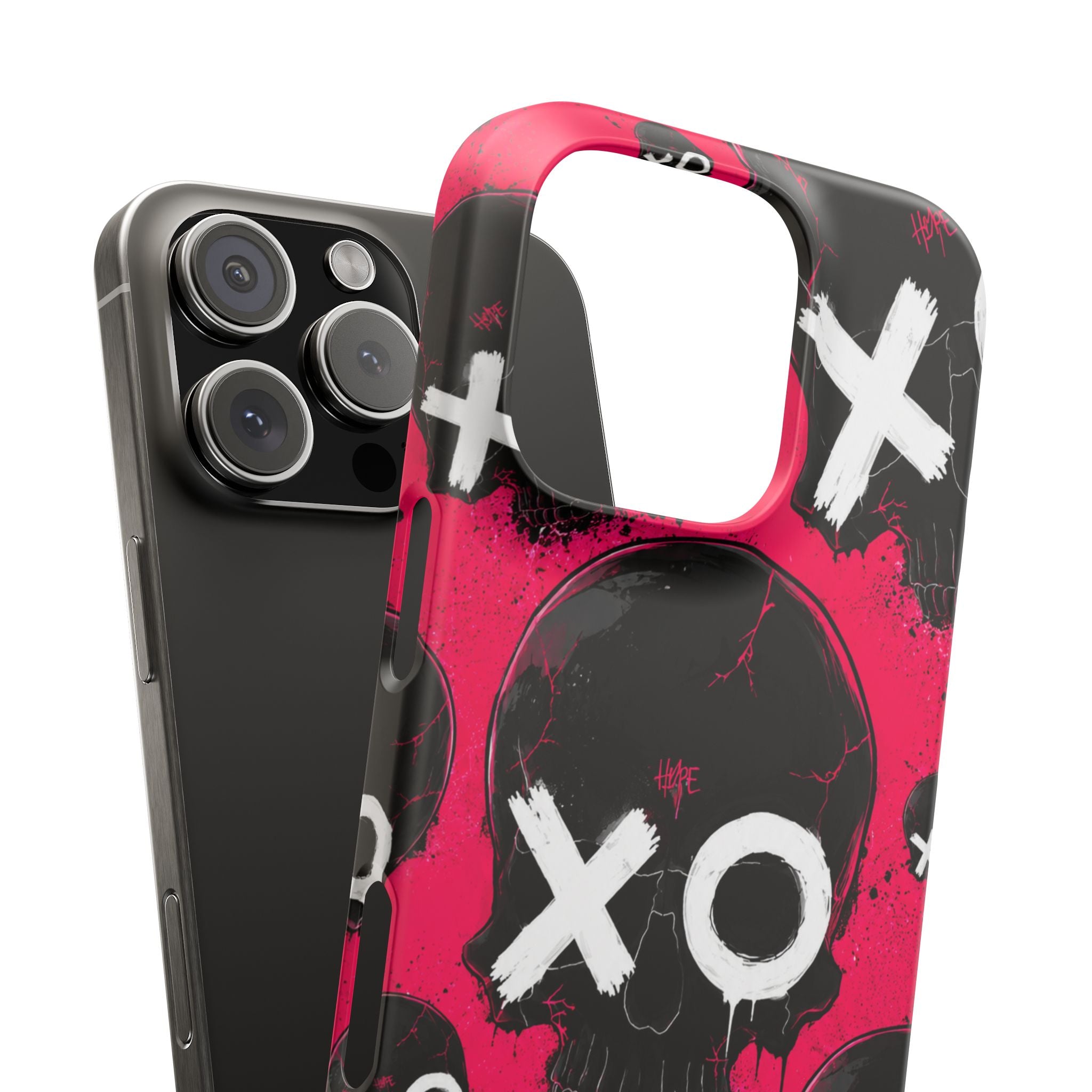XO Skull Punk Phone Case