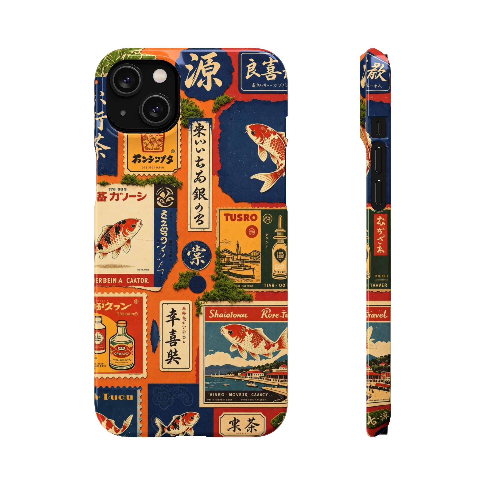 Vintage Japanese Koi Phone Case