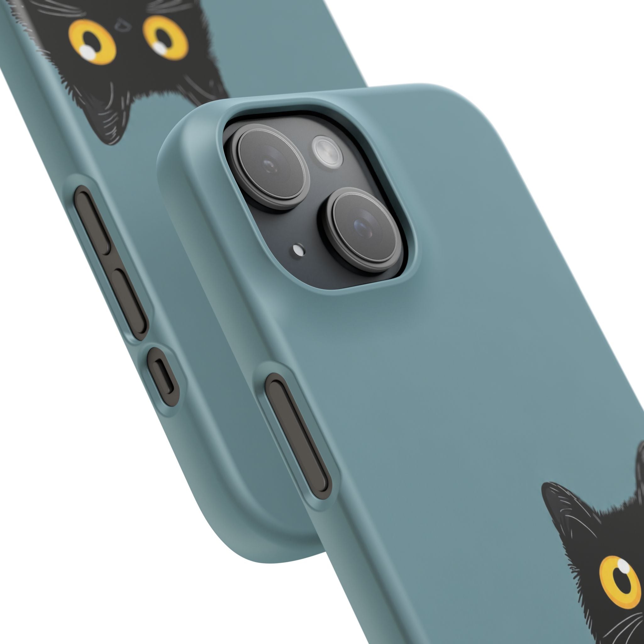 Cute Black Cat Phone Case