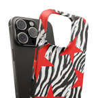 Retro Zebra Stars Phone Case