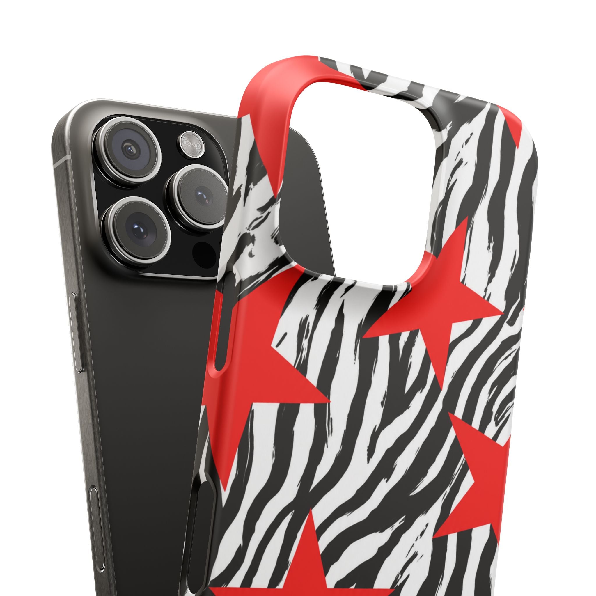Retro Zebra Stars Phone Case