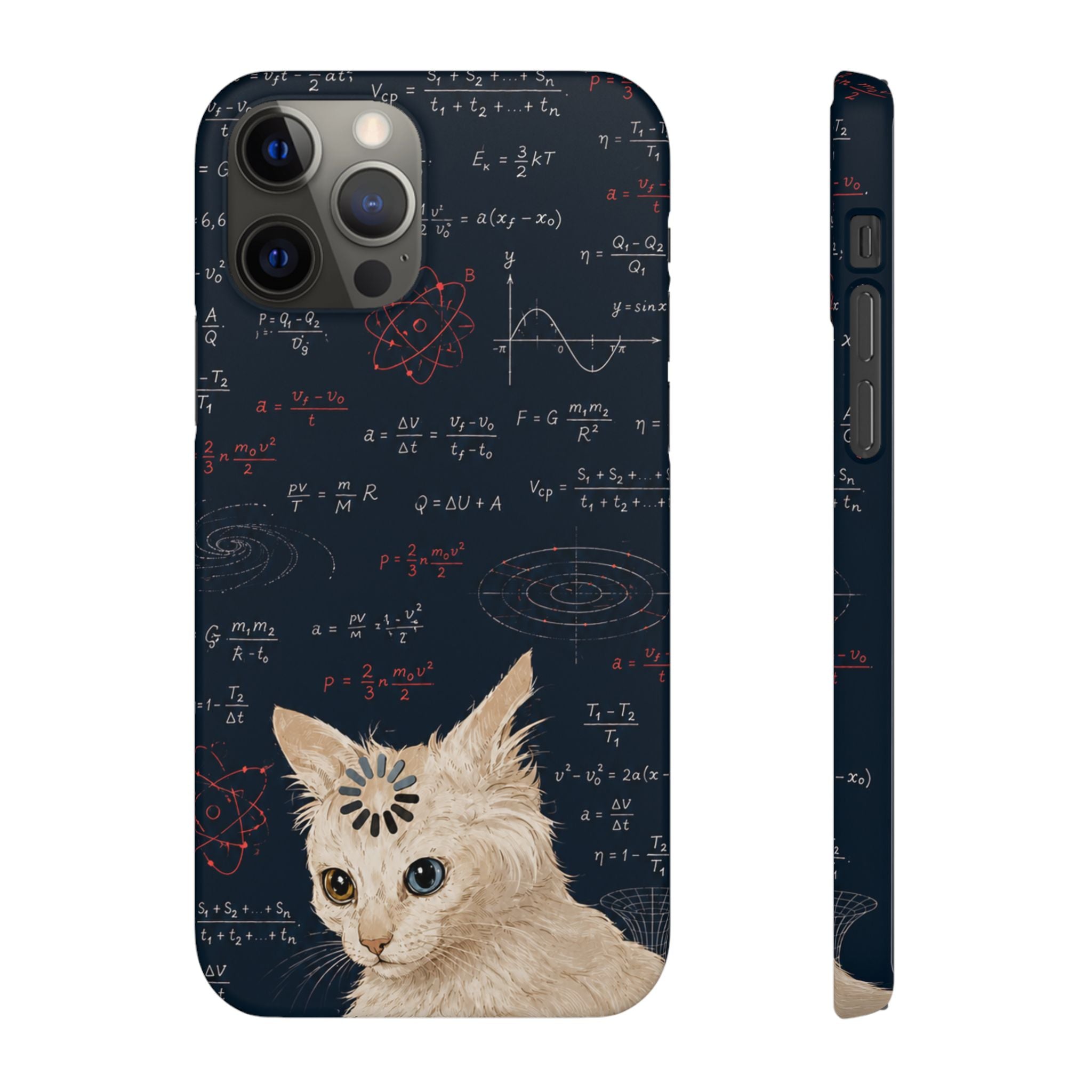 Quantum Kitty Physics Phone Case