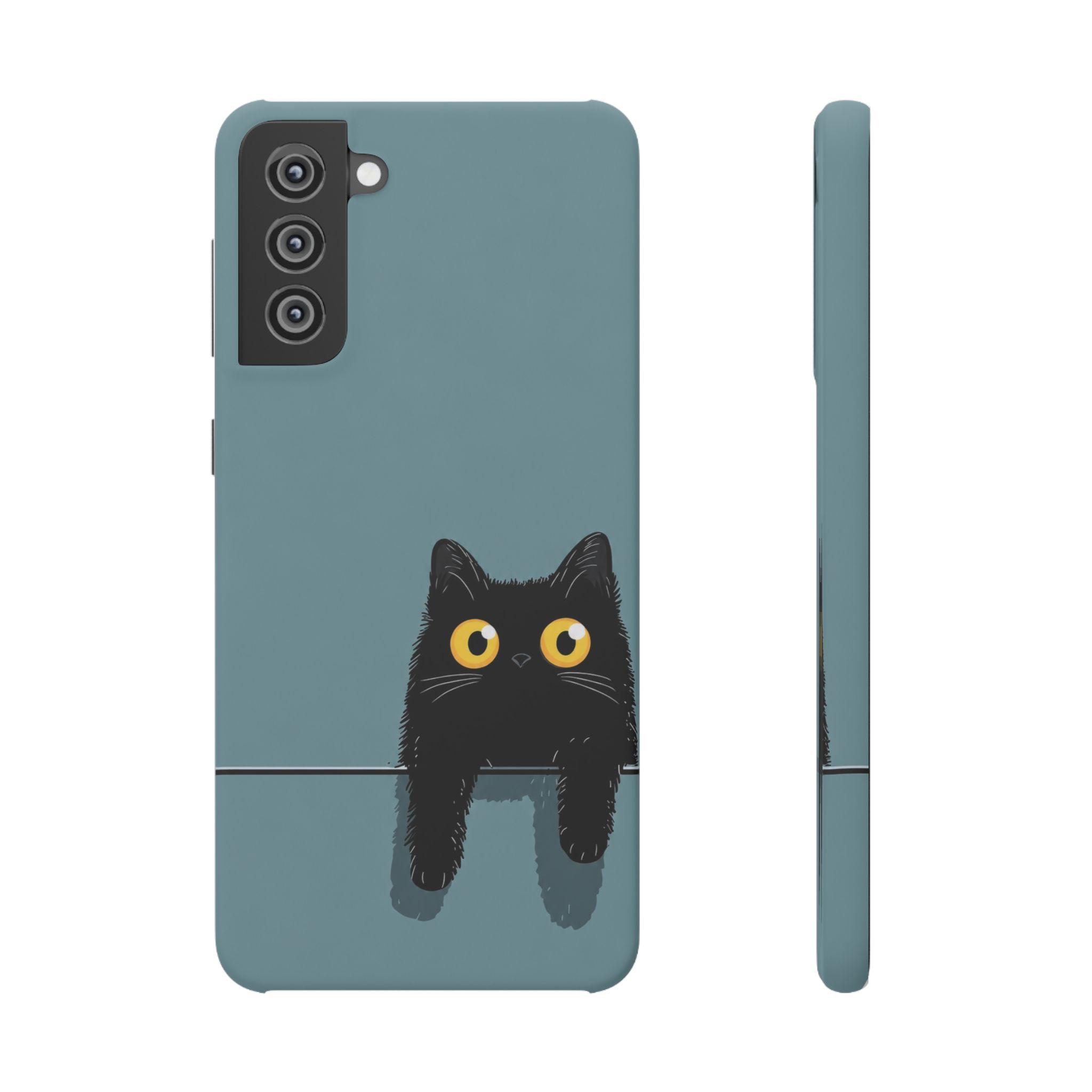Cute Black Cat Phone Case
