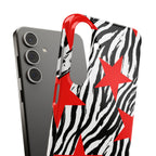Retro Zebra Stars Phone Case