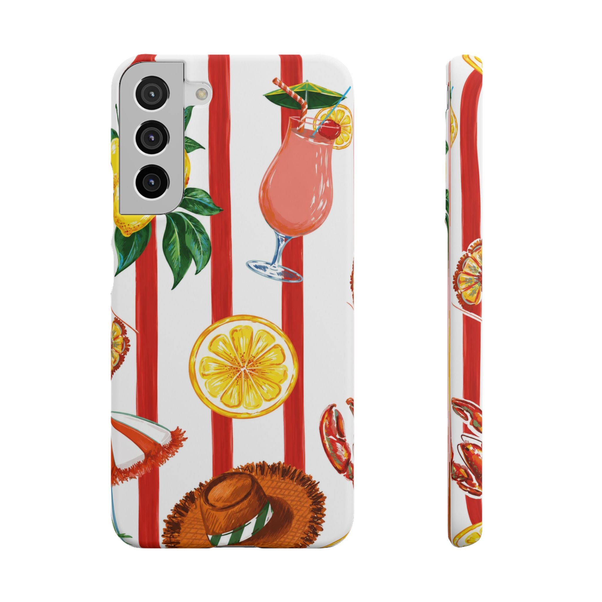Lemon Coast – Summer Citrus Phone Case